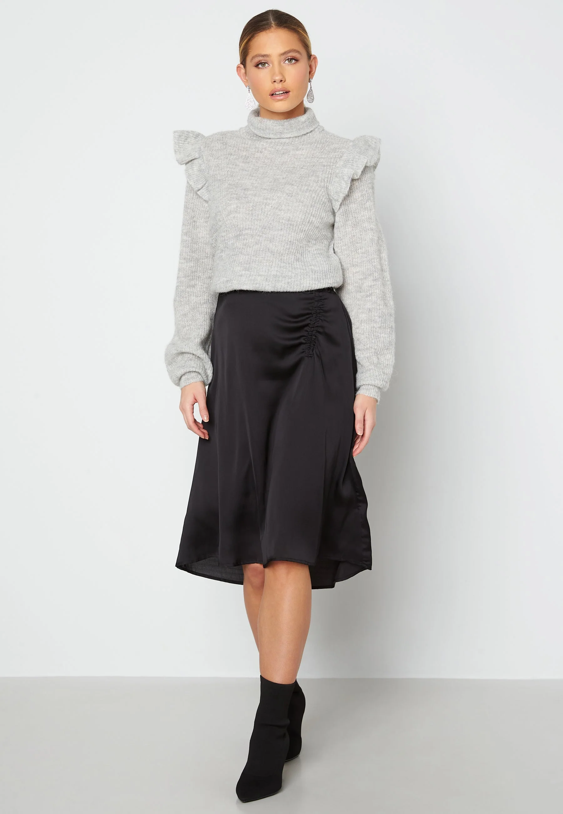 Kaia LS Funnelneck Blouse - Image 2