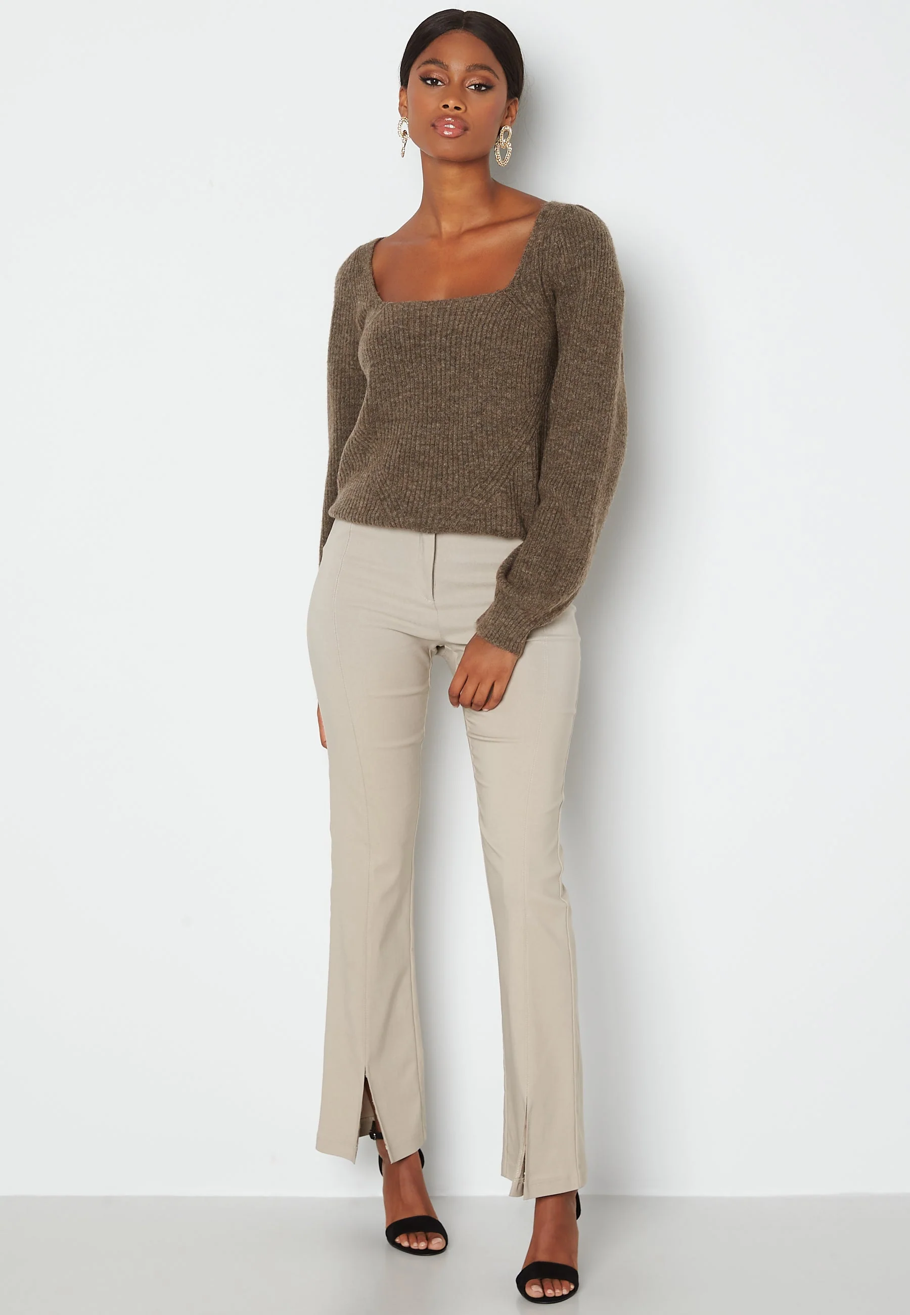 Karinna L/S Squareneck Pullover - Image 2
