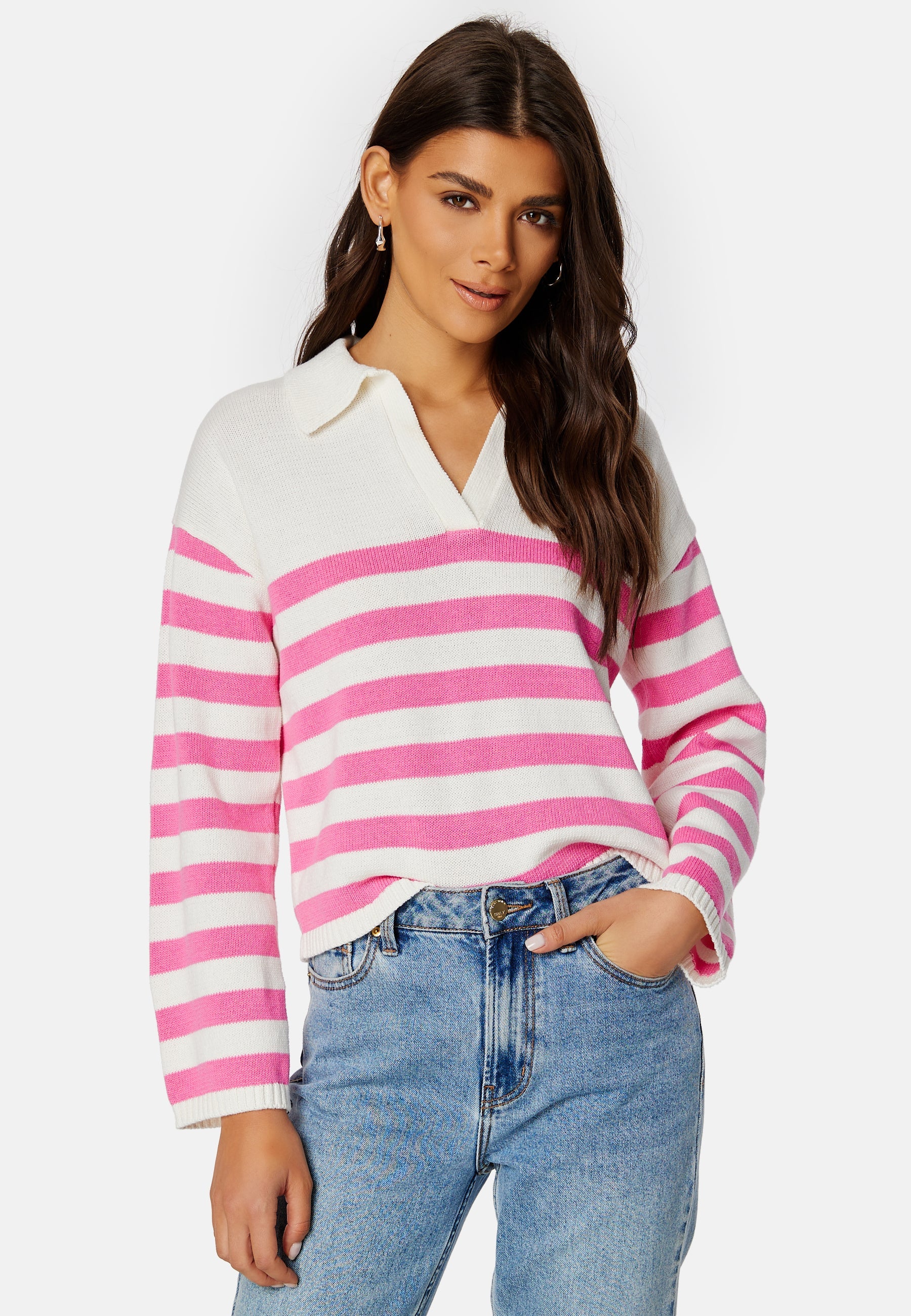 Karol LS Polo Knit - Image 2