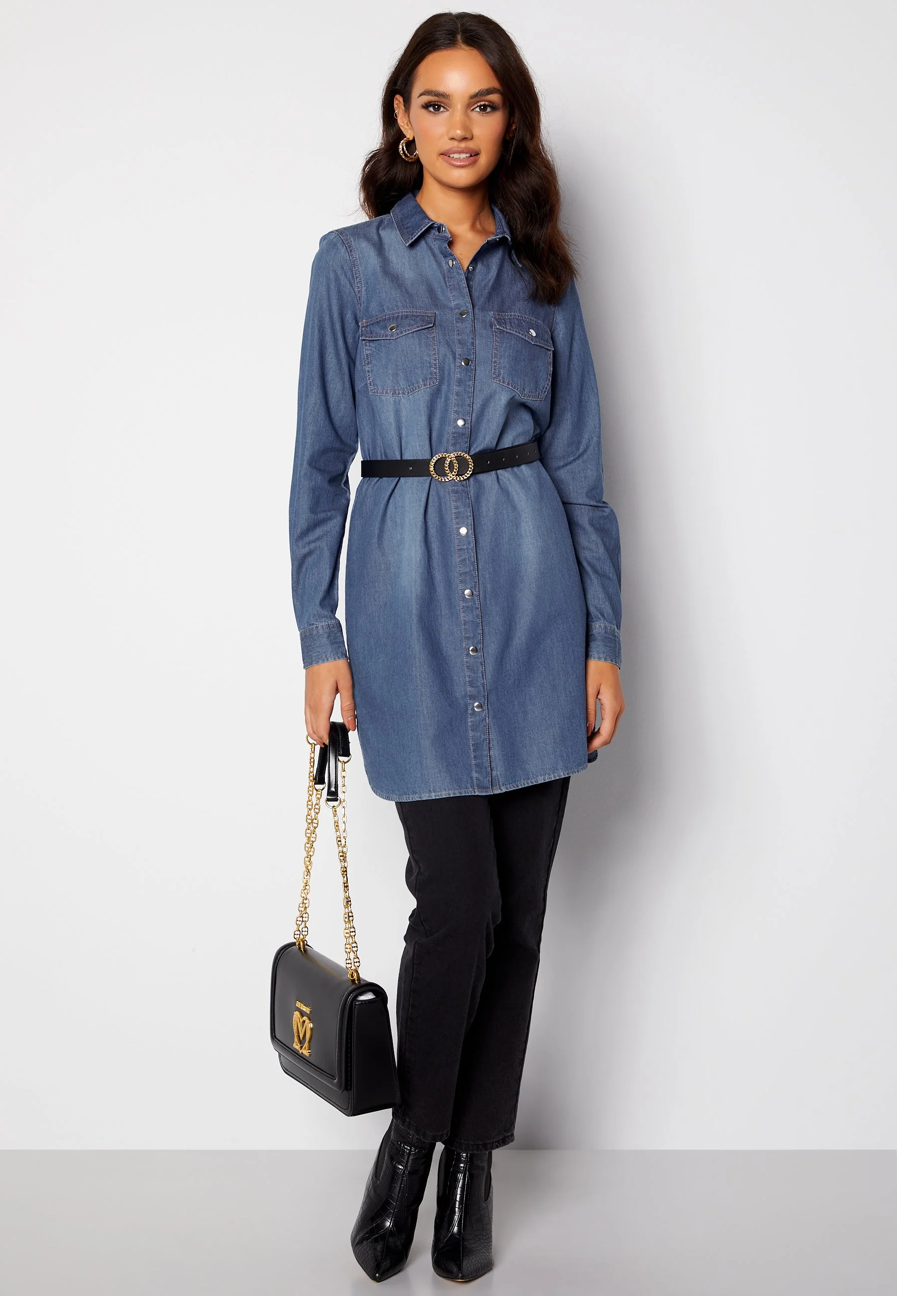 Kathleen long denim shirt - Image 2