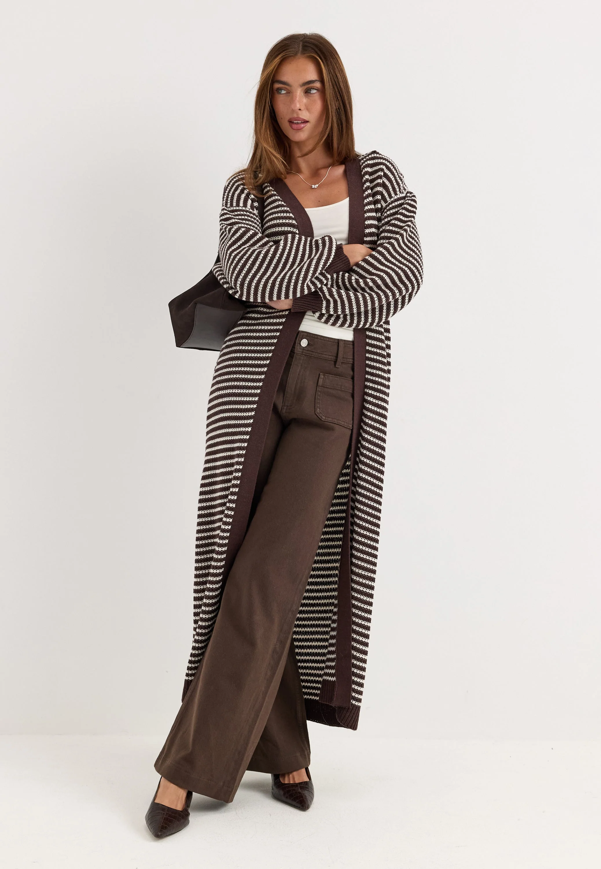 Knitted Maxi Cardigan - Image 5