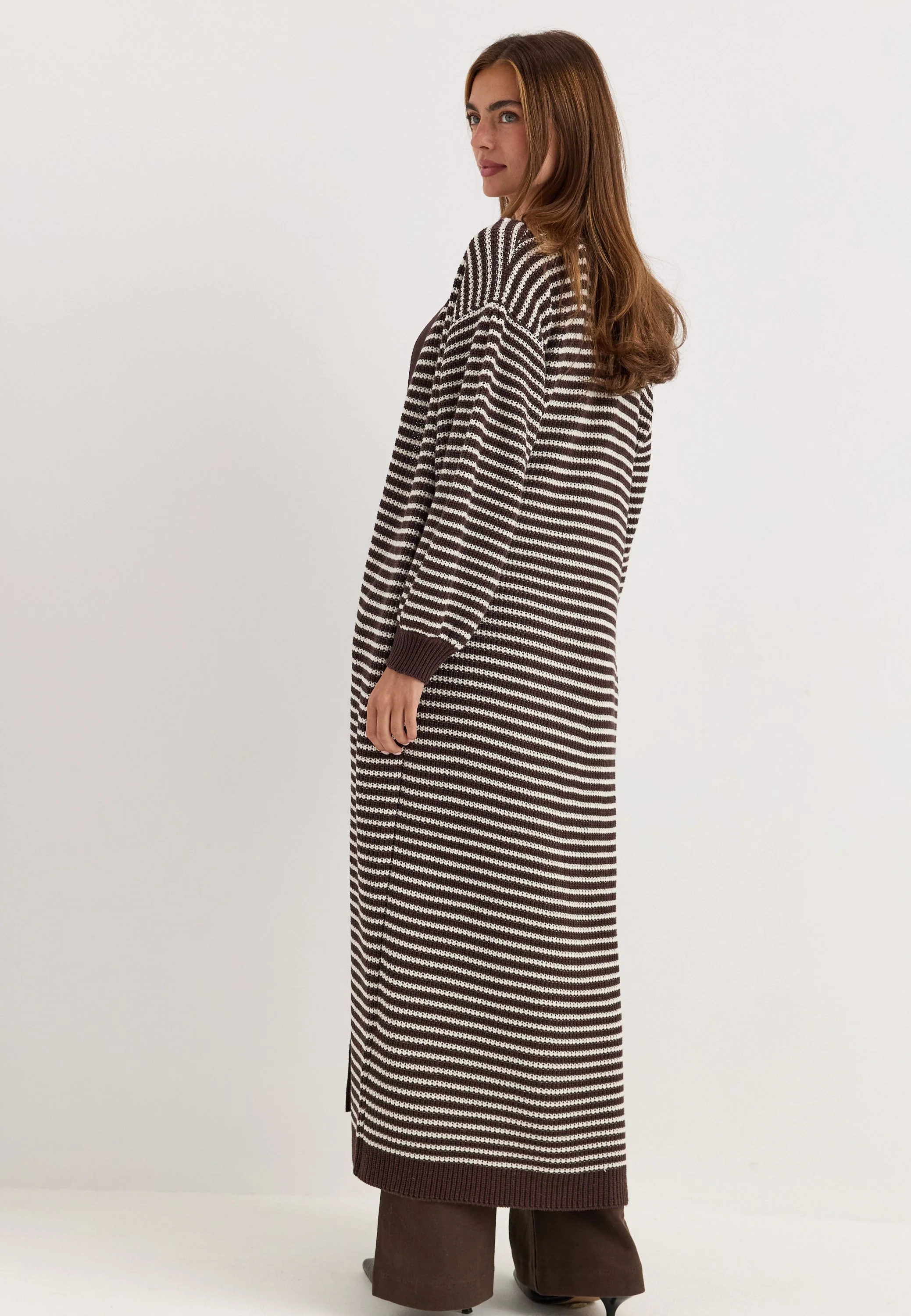 Knitted Maxi Cardigan - Image 6