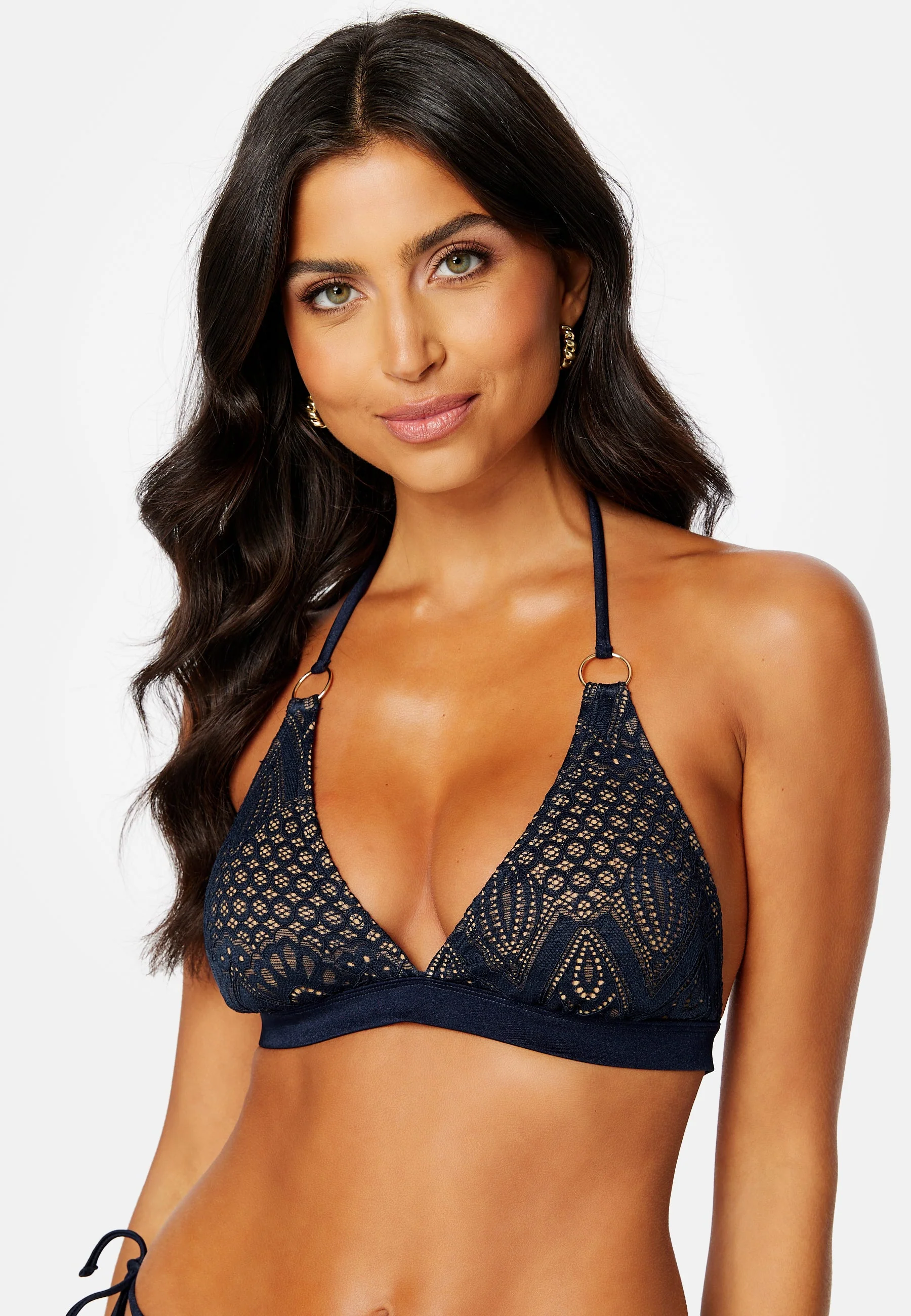 Lace Triangle Top