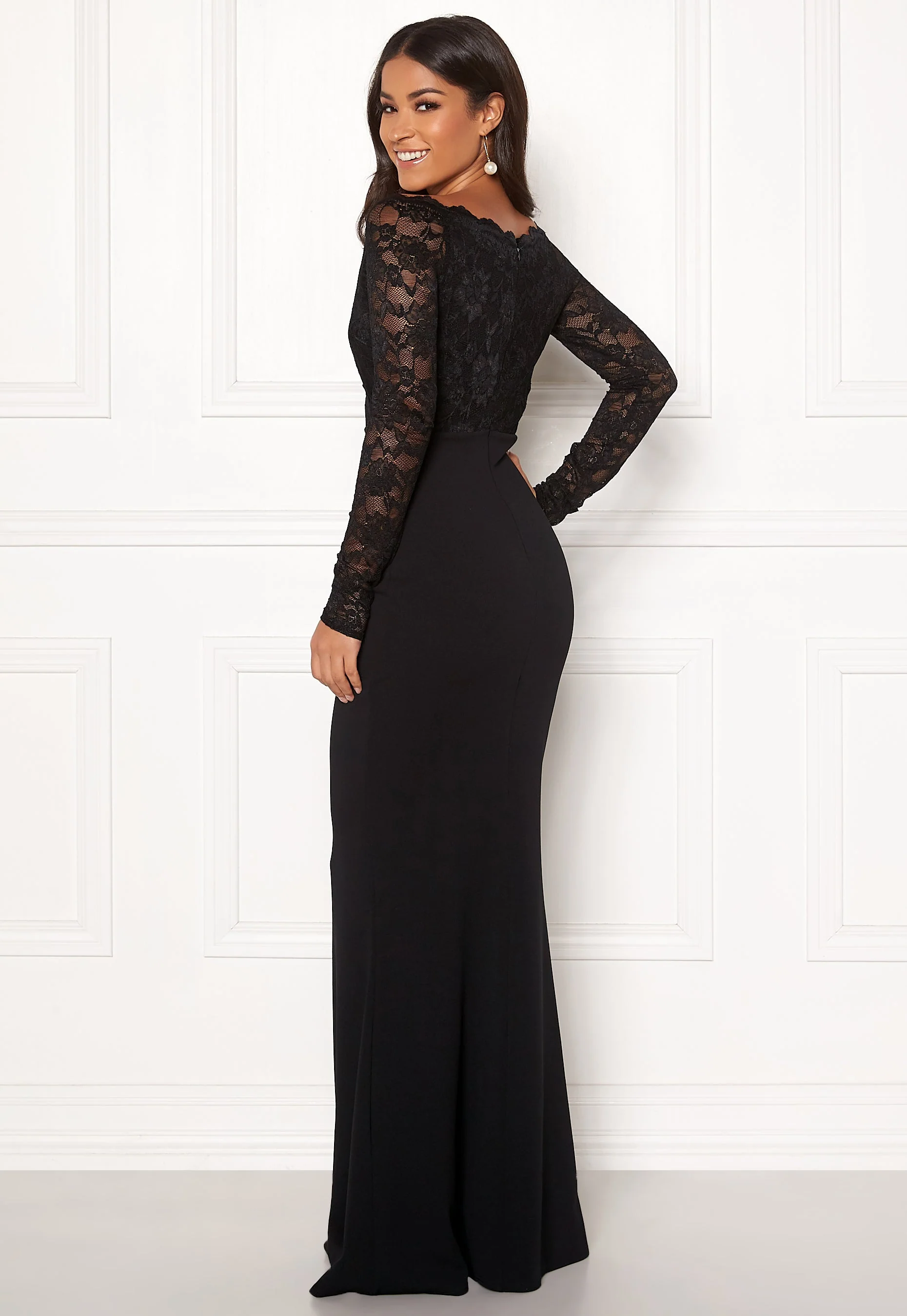 Lace Trim Maxi Dress - Image 2