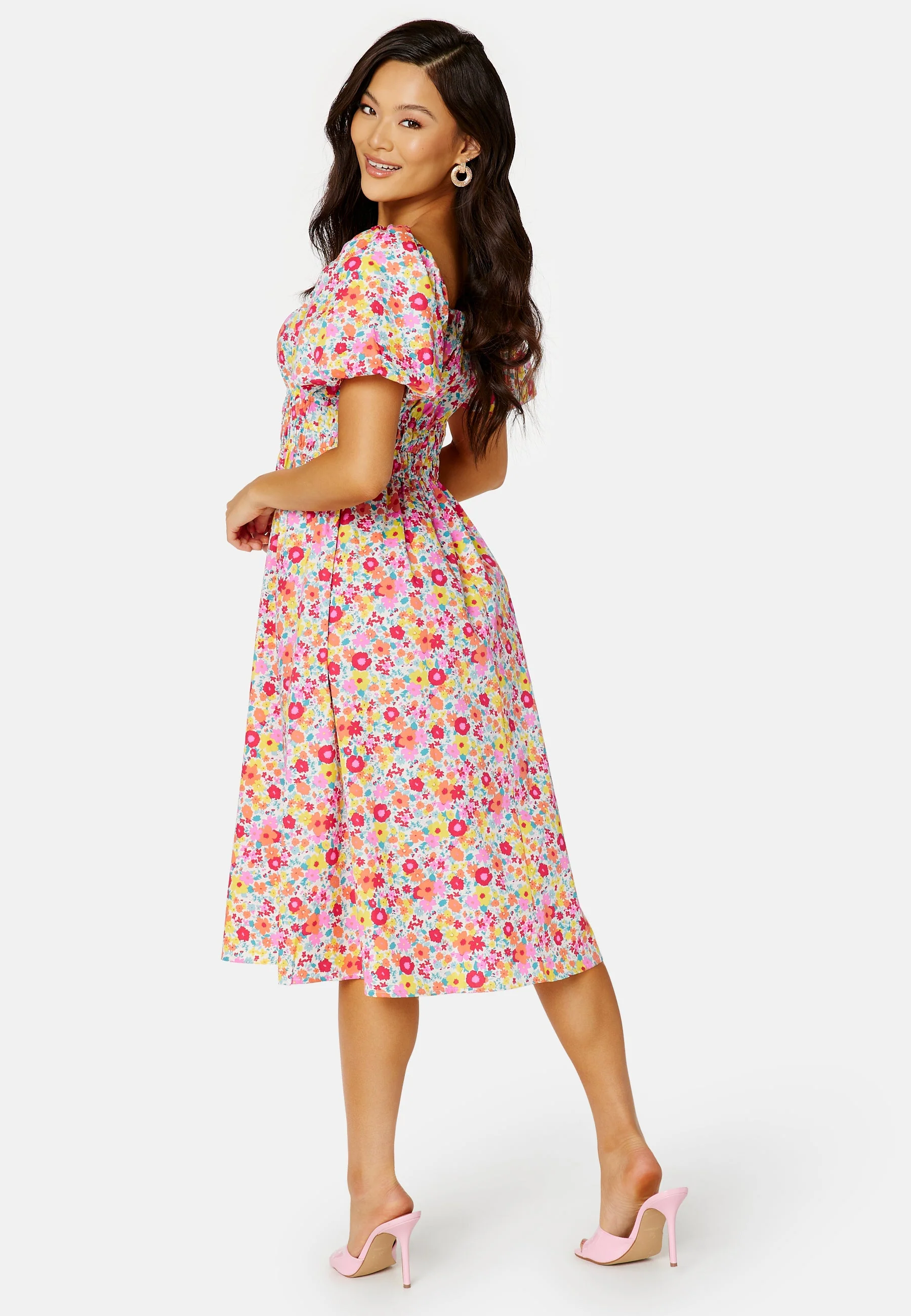 Laine Nia Sleeve Midi Dress - Image 2