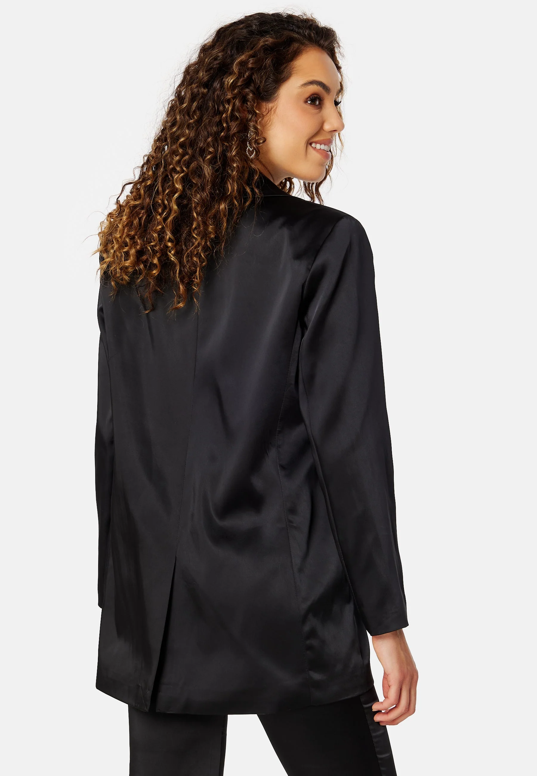 Lana-Mayra Satin Blazer - Image 3