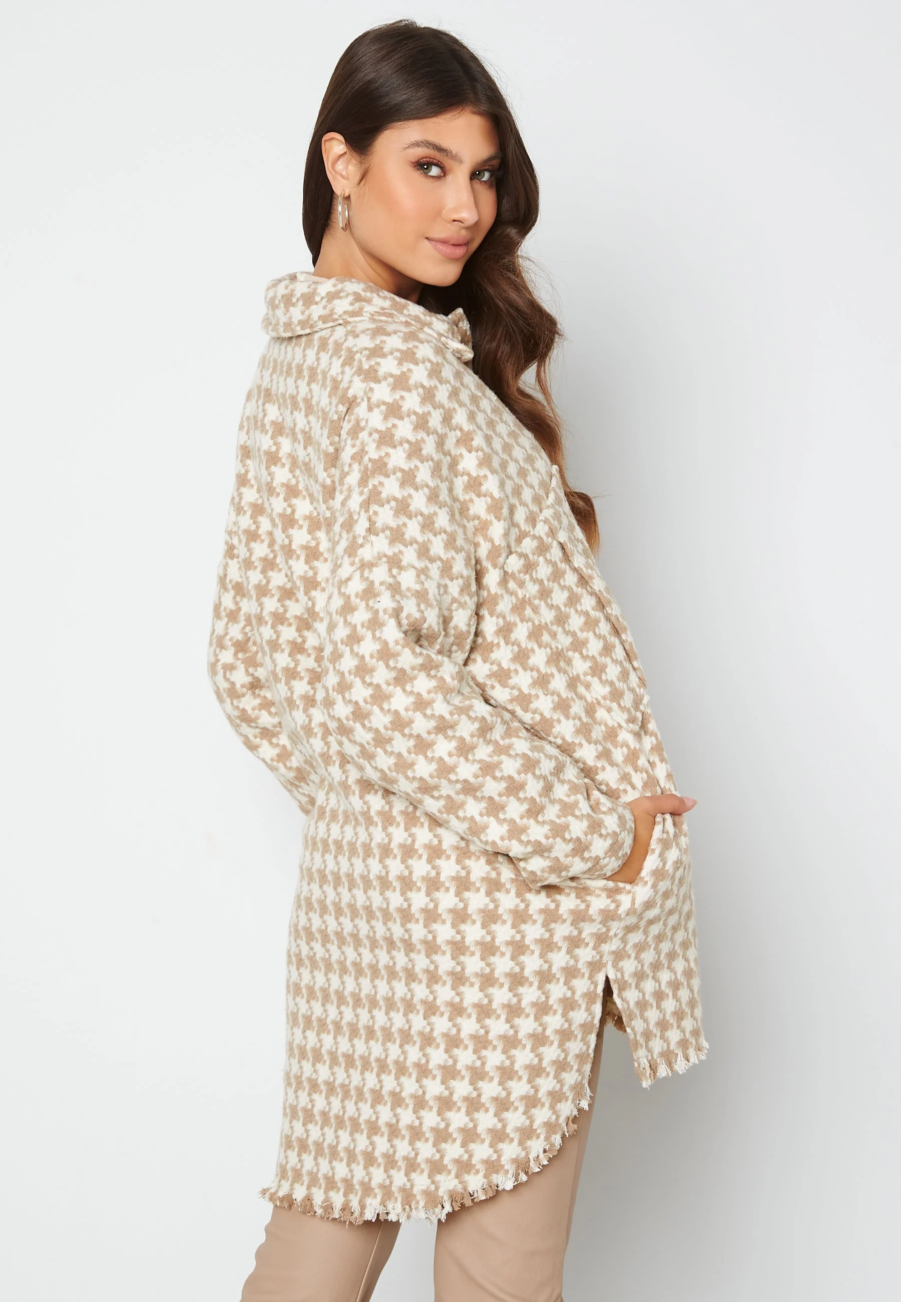Laura Check Coat - Image 3