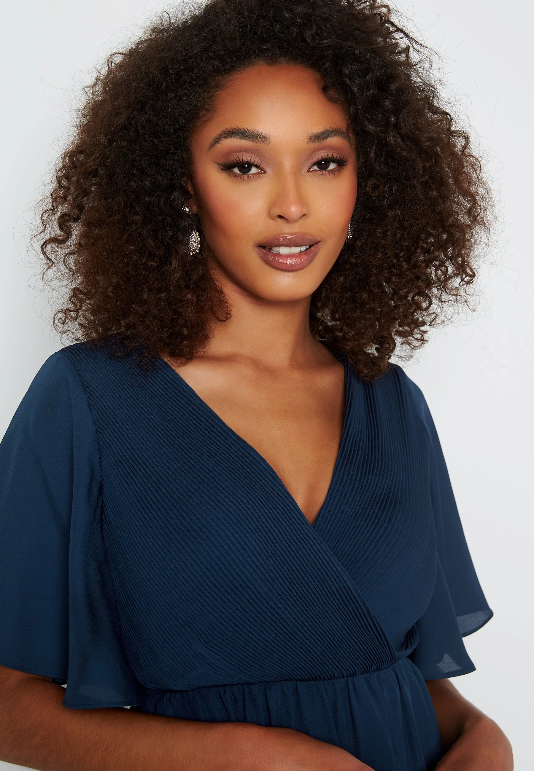 Liana Chiffon Midi Dress - Image 4