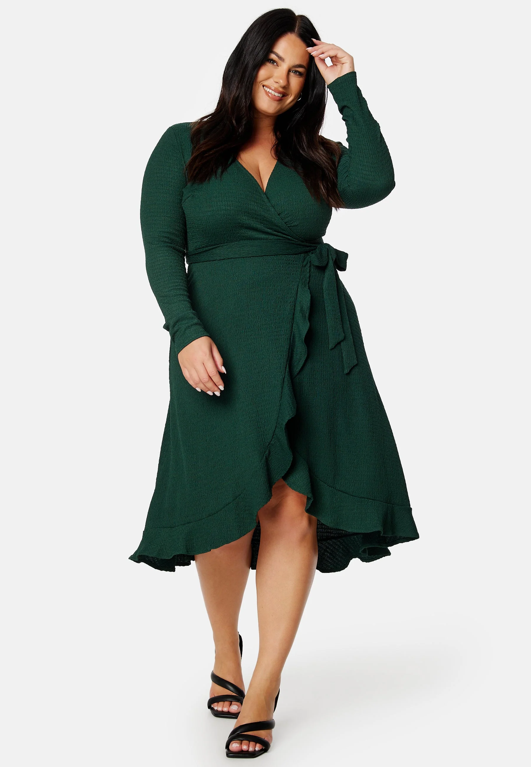 Lianna Structure Frill Dress - Image 5