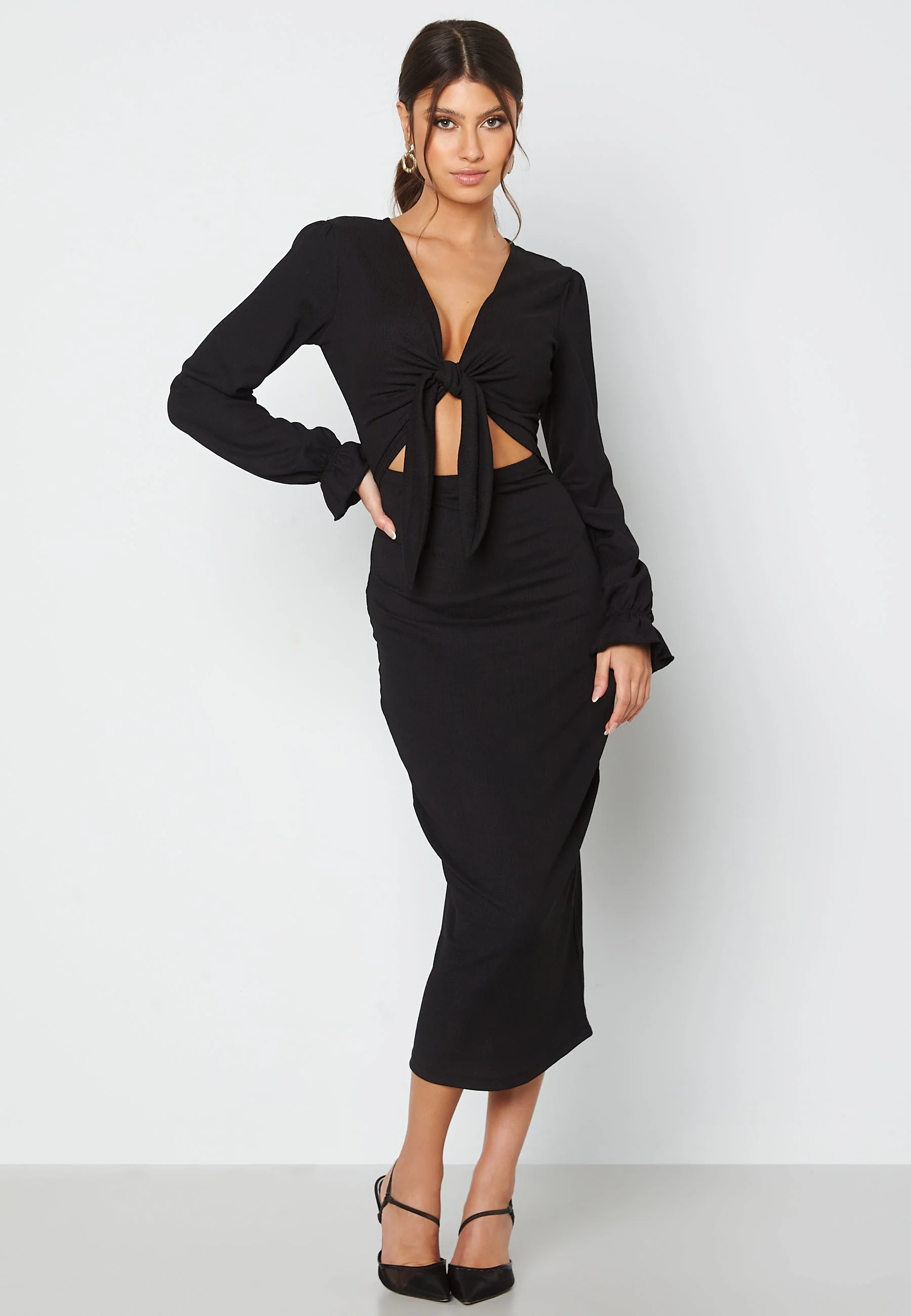 Lillia front tie dress