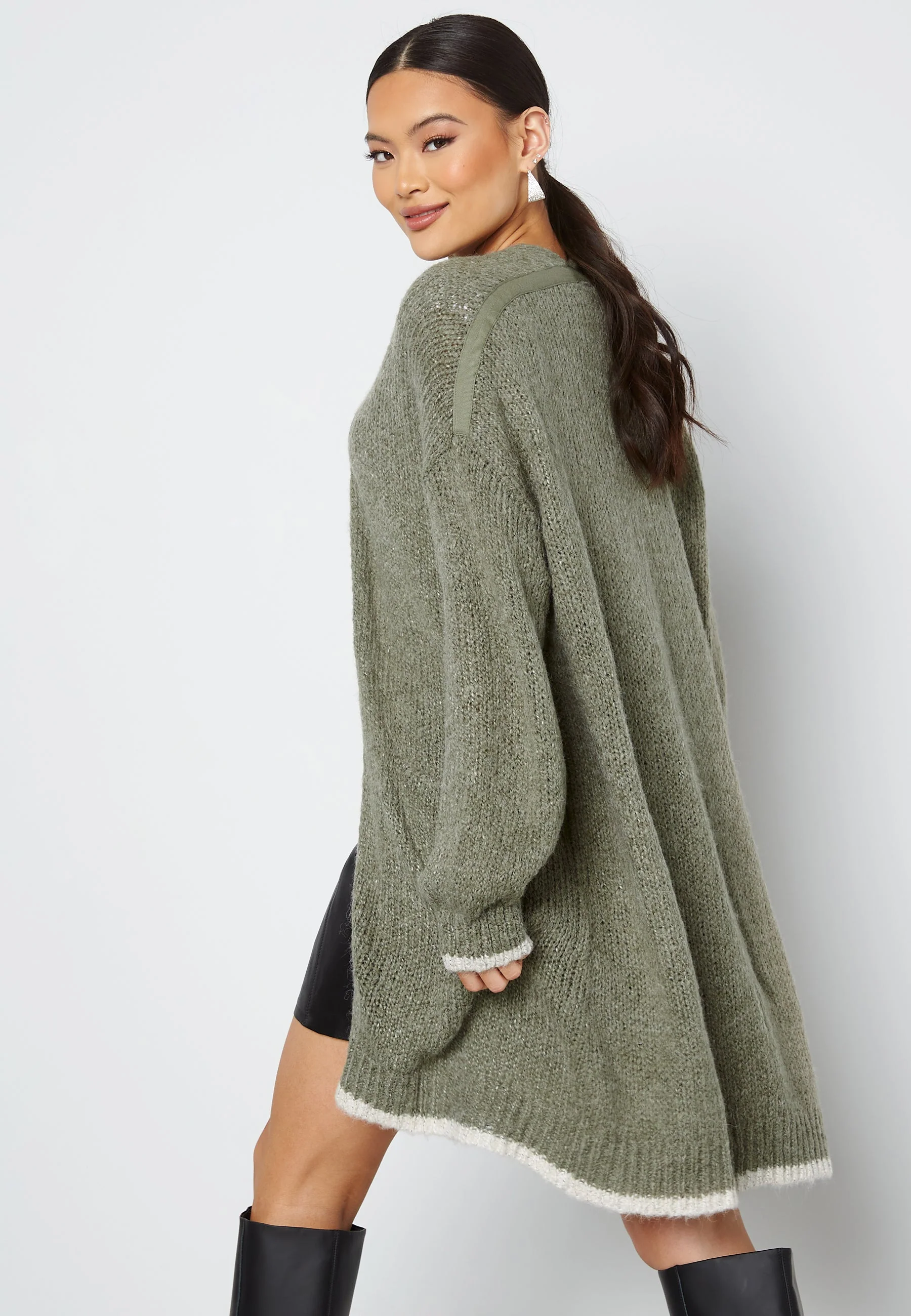 Lines Knit Cardigan - Image 3
