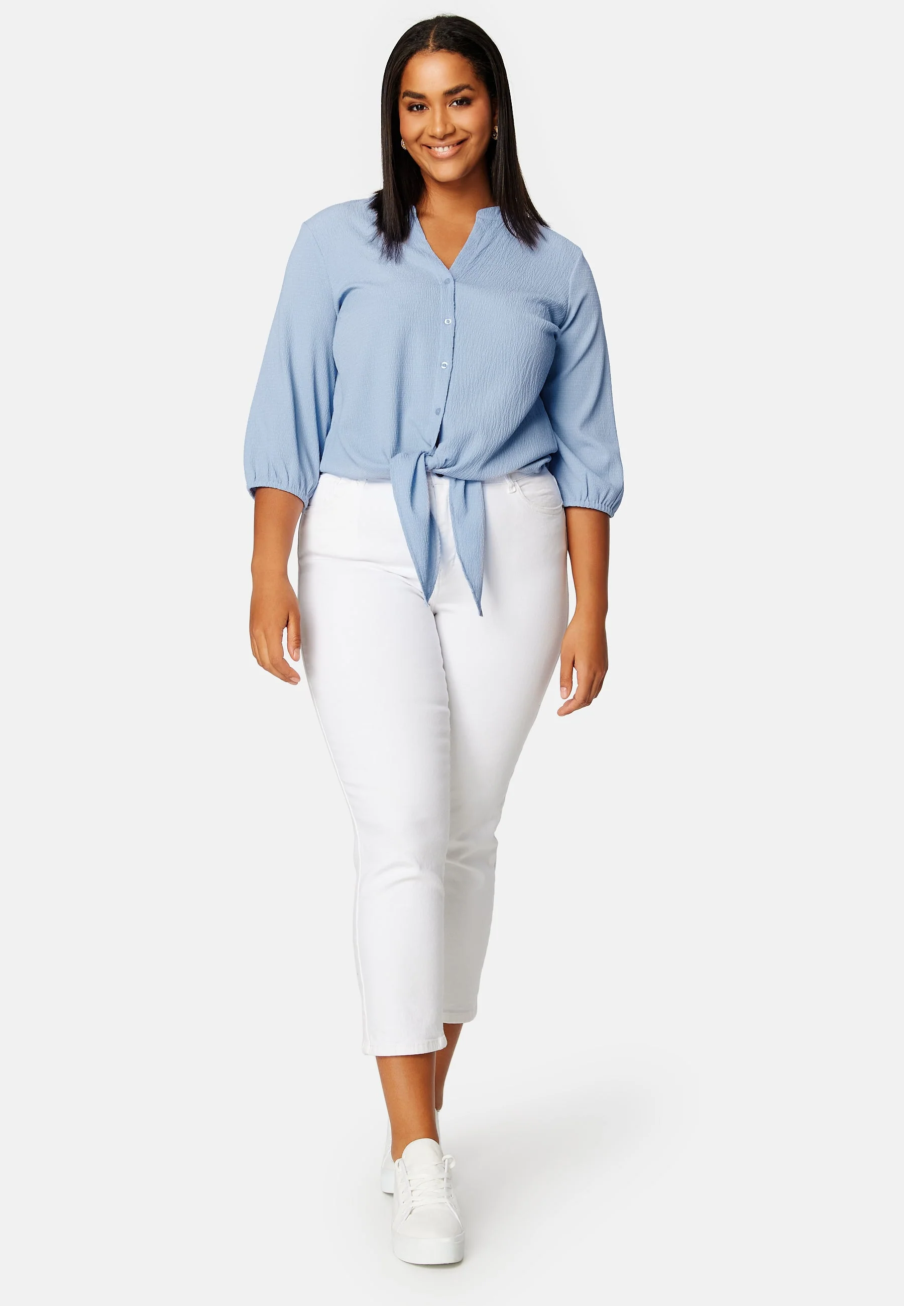 Linn ss knot blouse - Image 6