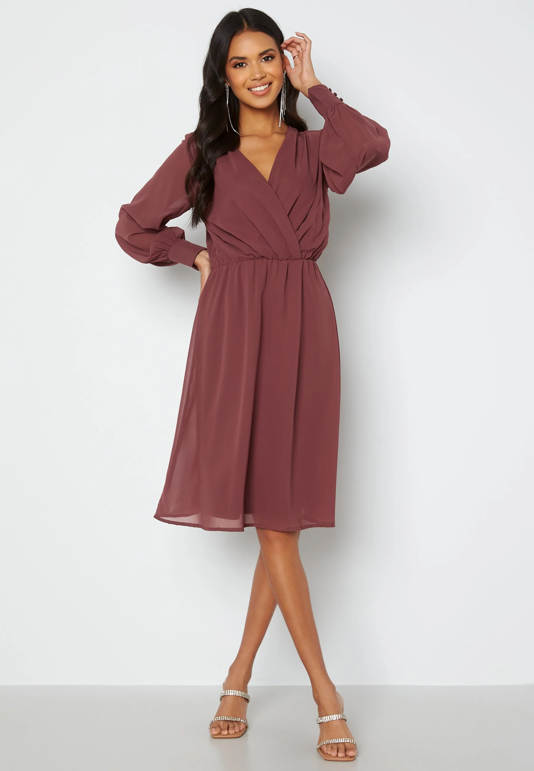 Loelle Chiffon Dress - Image 2