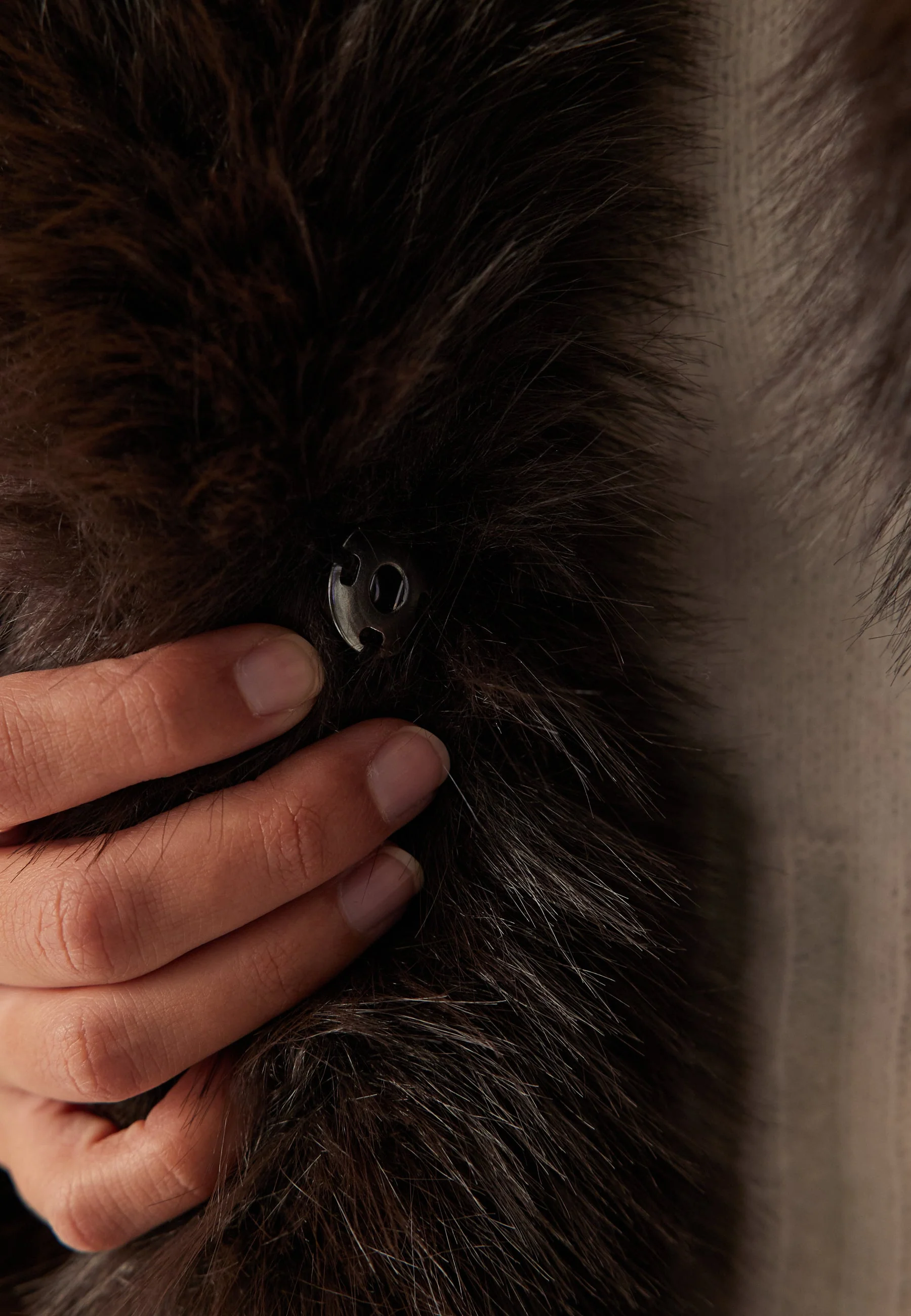 Long Faux Fur Coat - Image 6