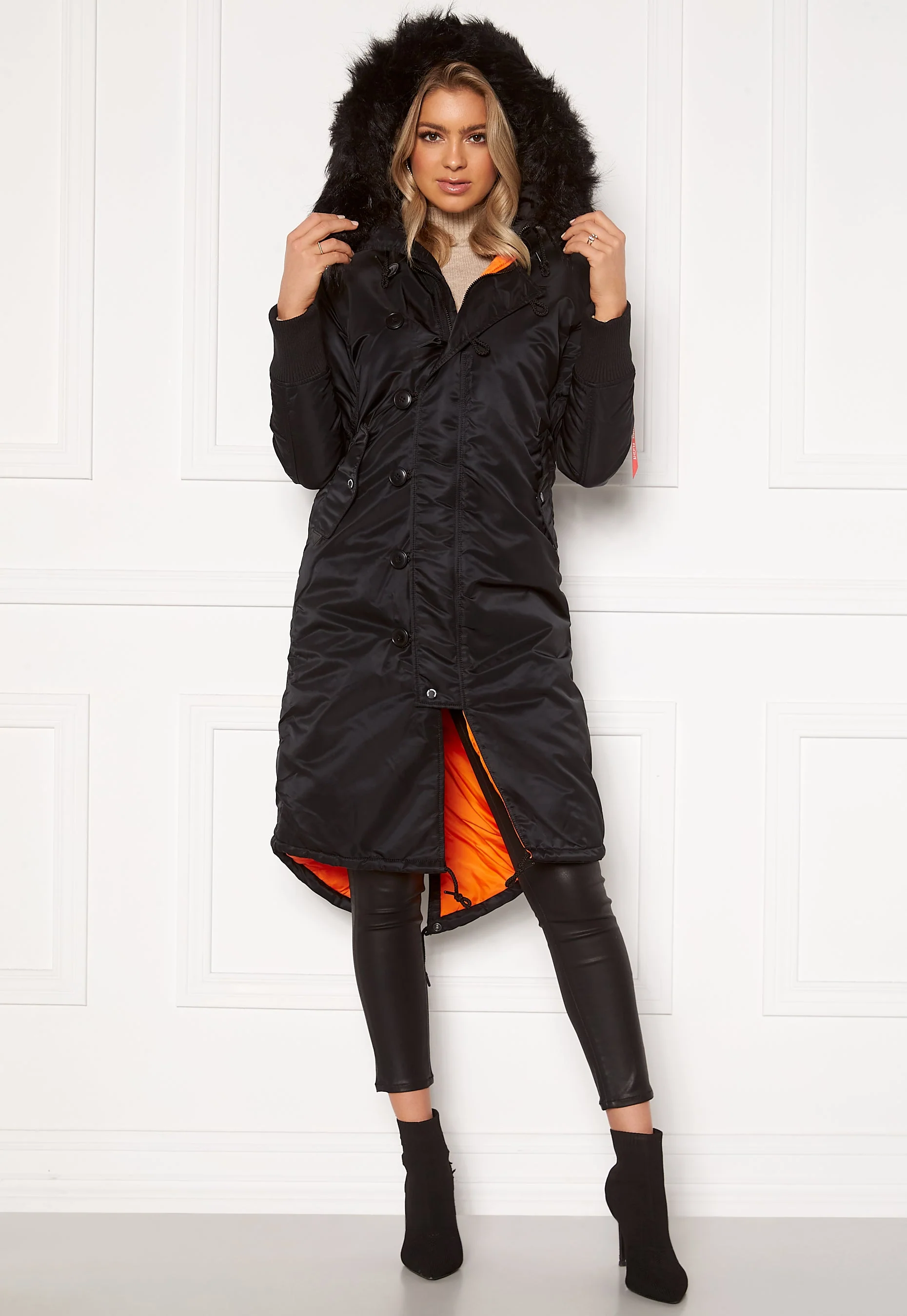 Long Fishtail Wmn Jacket - Image 3