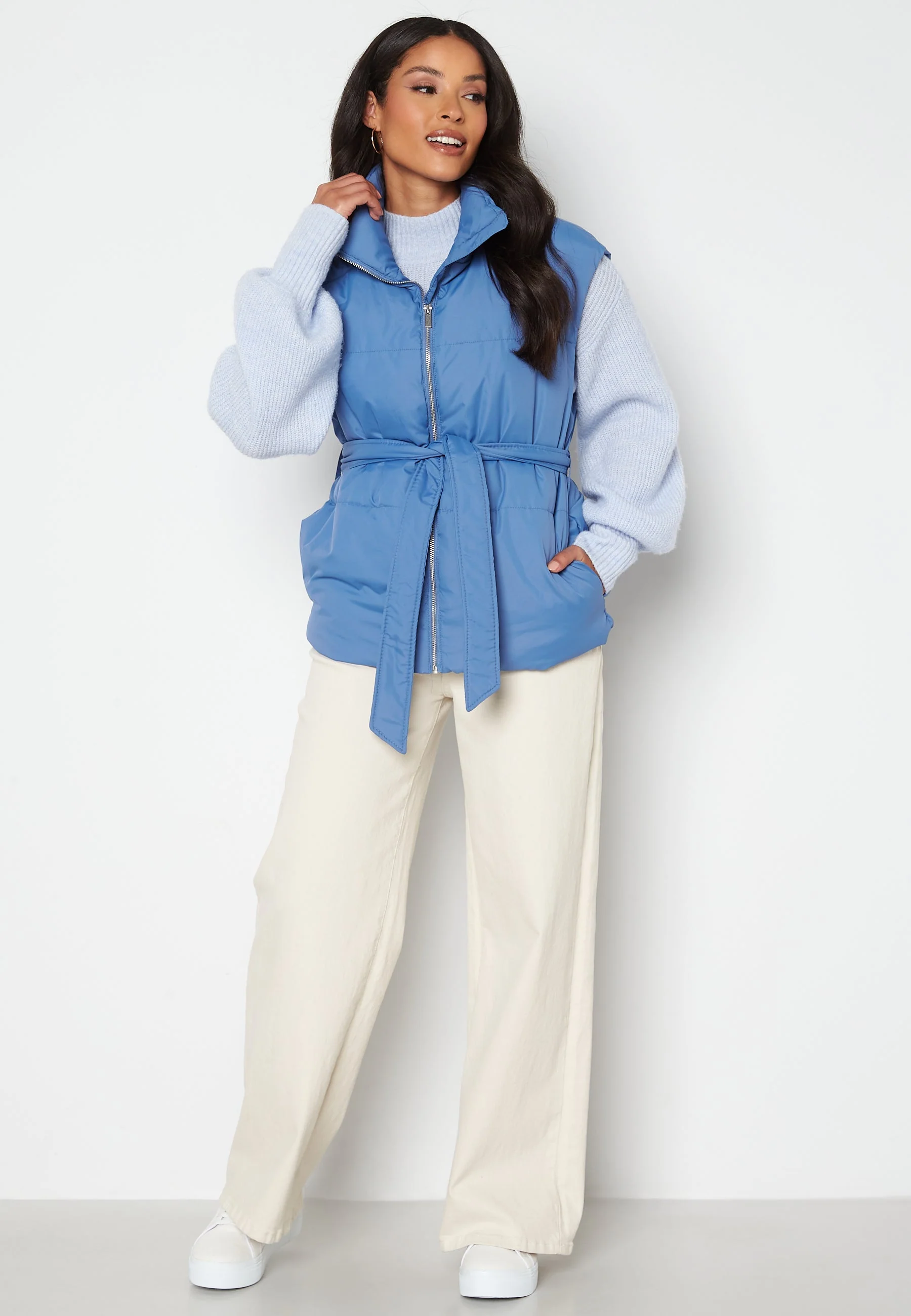 Loui Padded Belt Waistcoat - Image 2