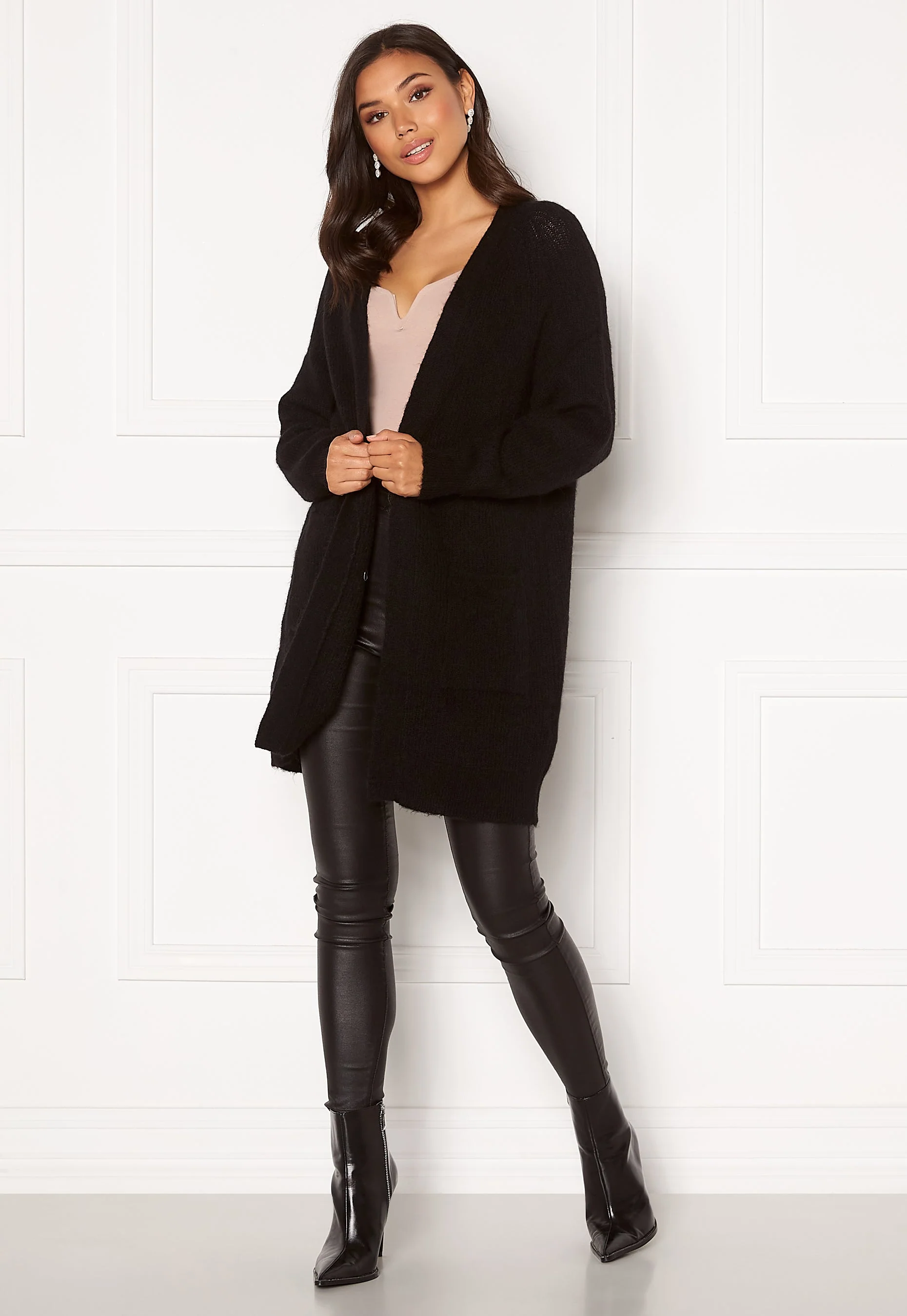 Lulu LS Knit Long Cardigan - Image 2