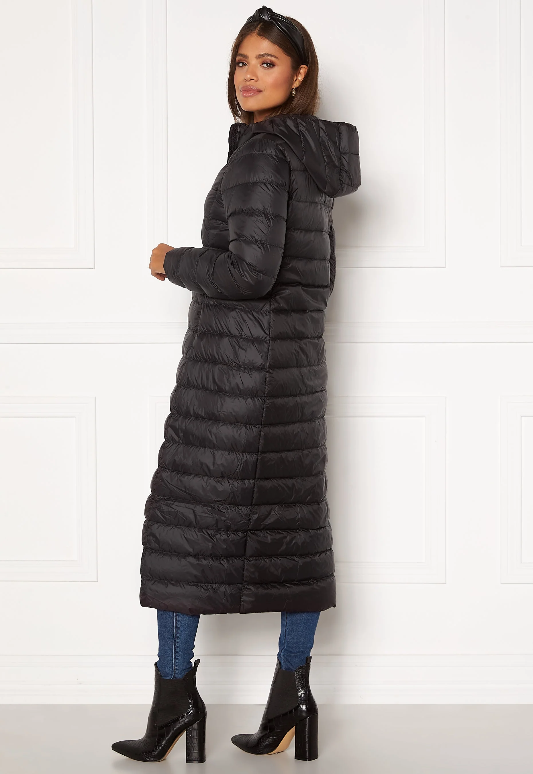Manya New Long Light Down Jacket - Image 3