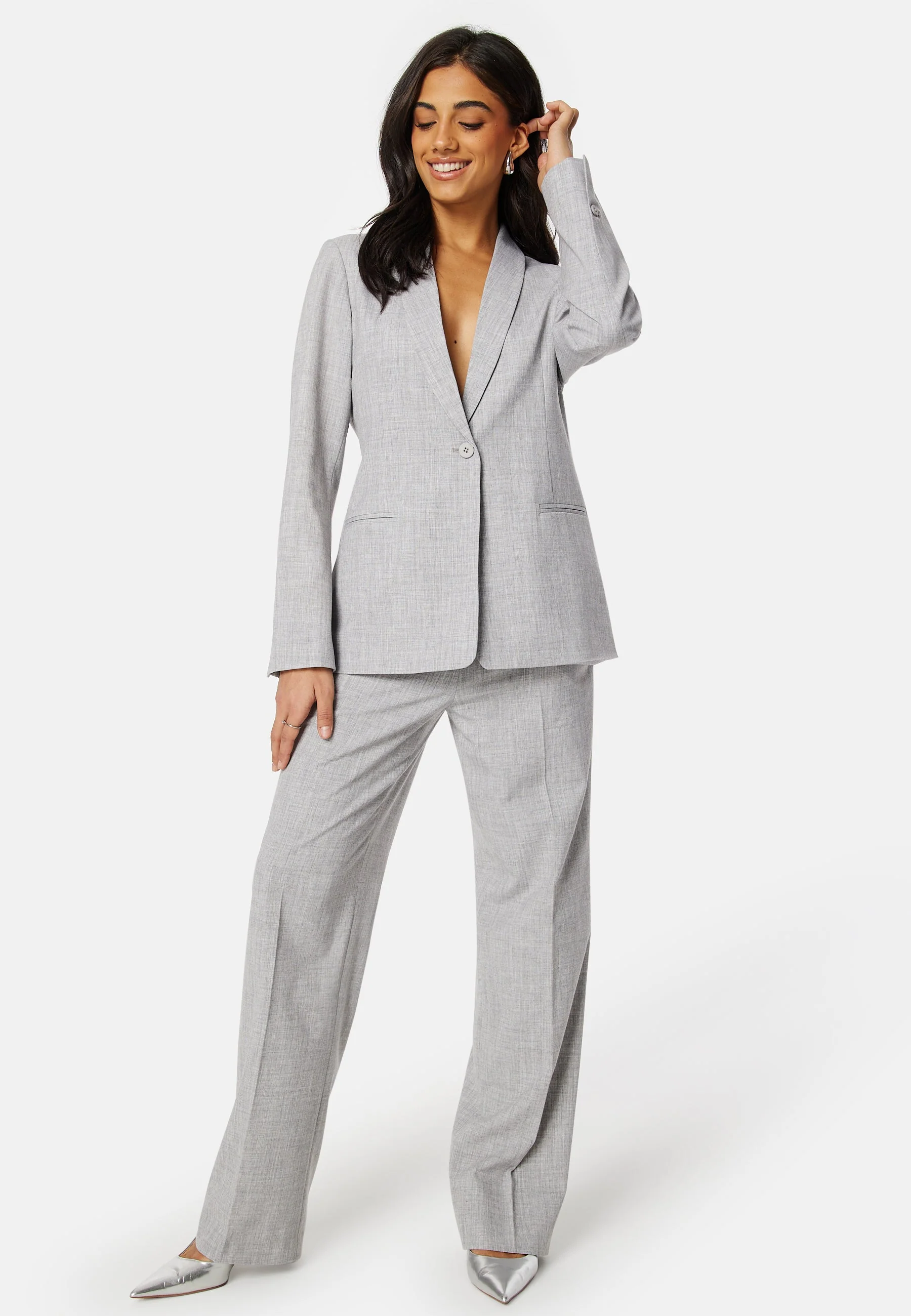 Melange L/S Blazer