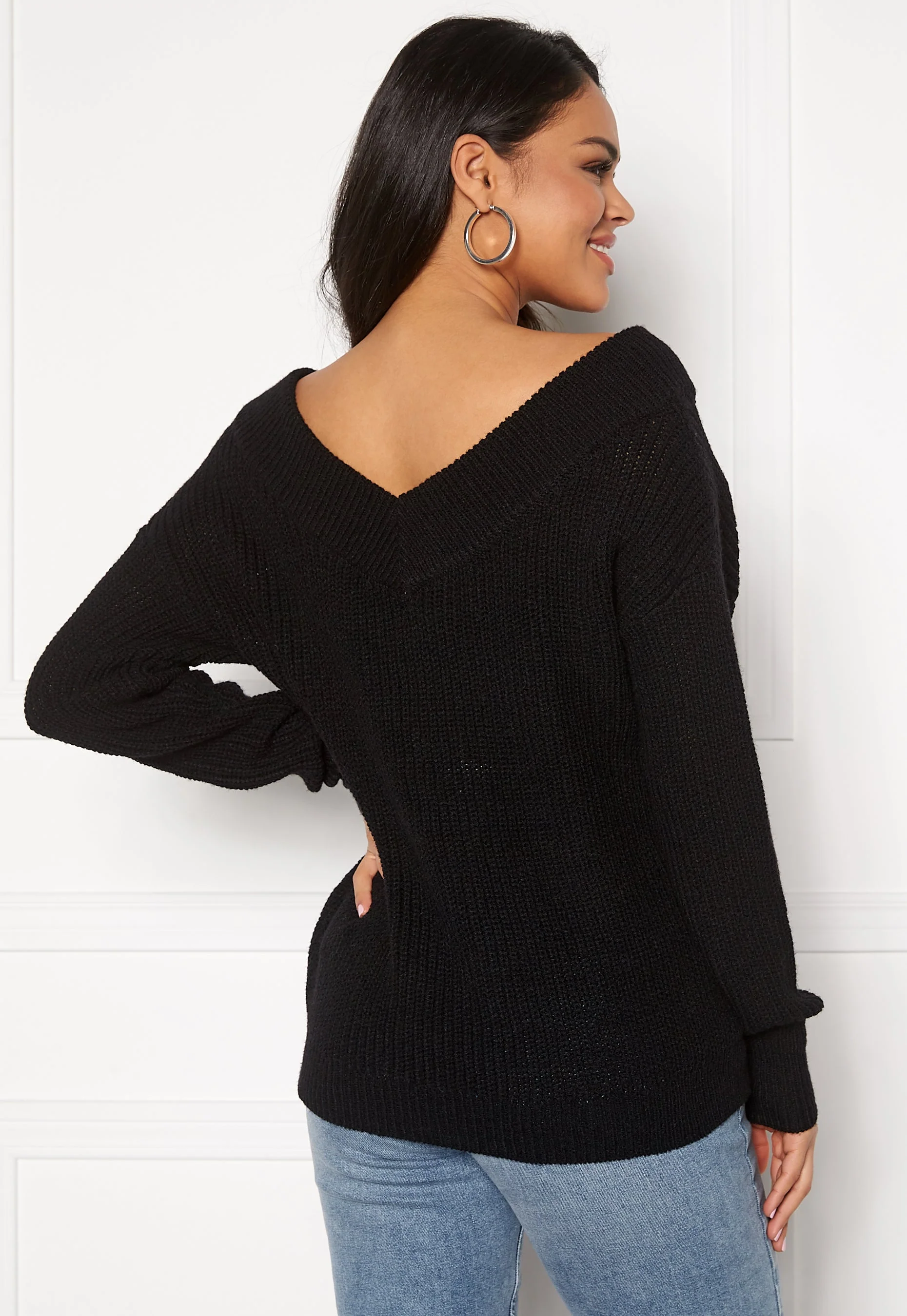 Melton Life L/S V-Neck Pullover - Image 3