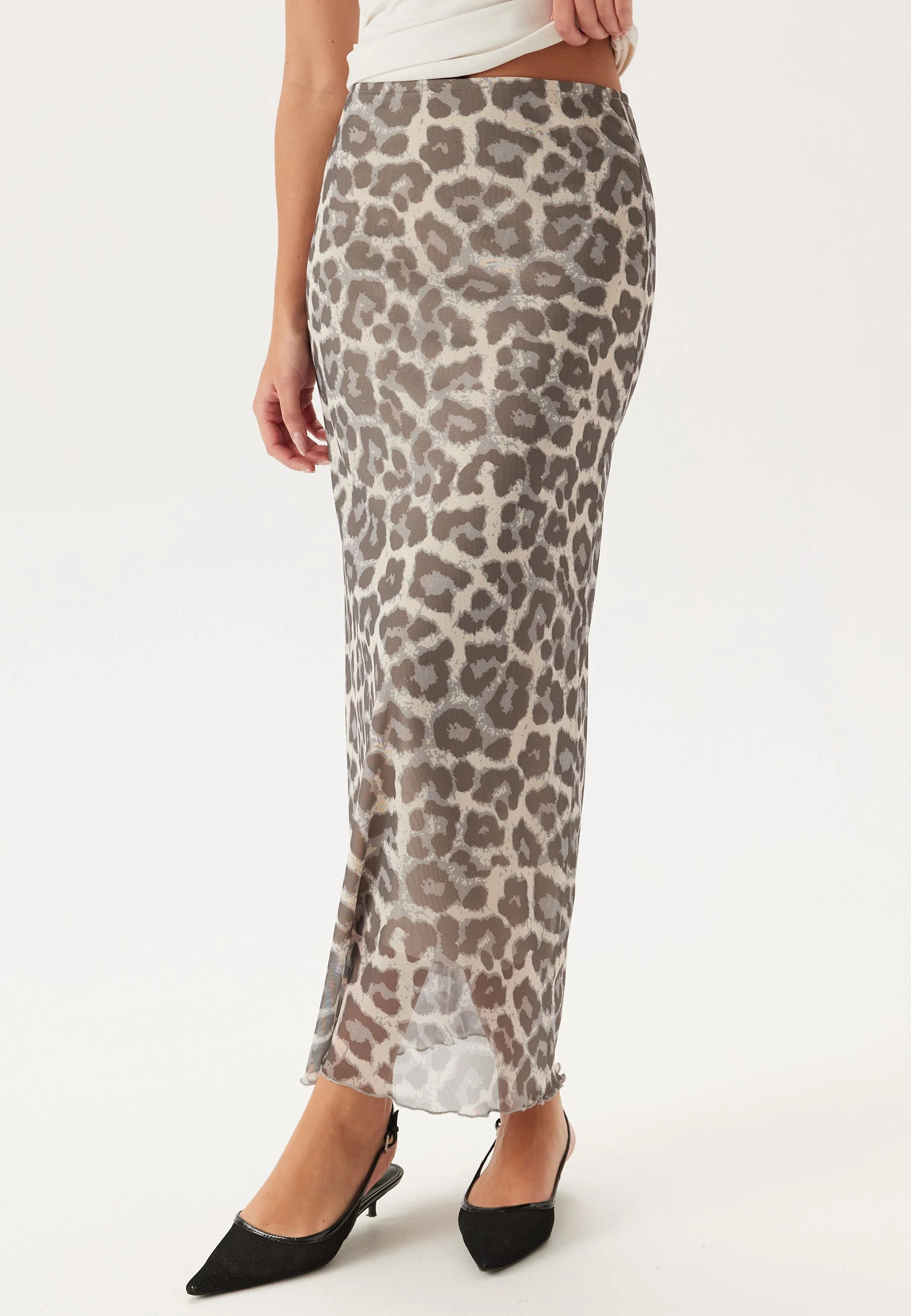 Mesh Maxi Skirt - Image 2