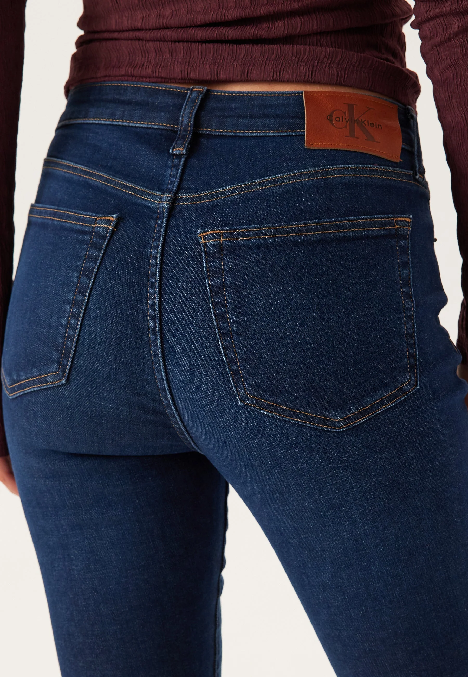 Mid Rise Skinny Blue Orbit - Image 5