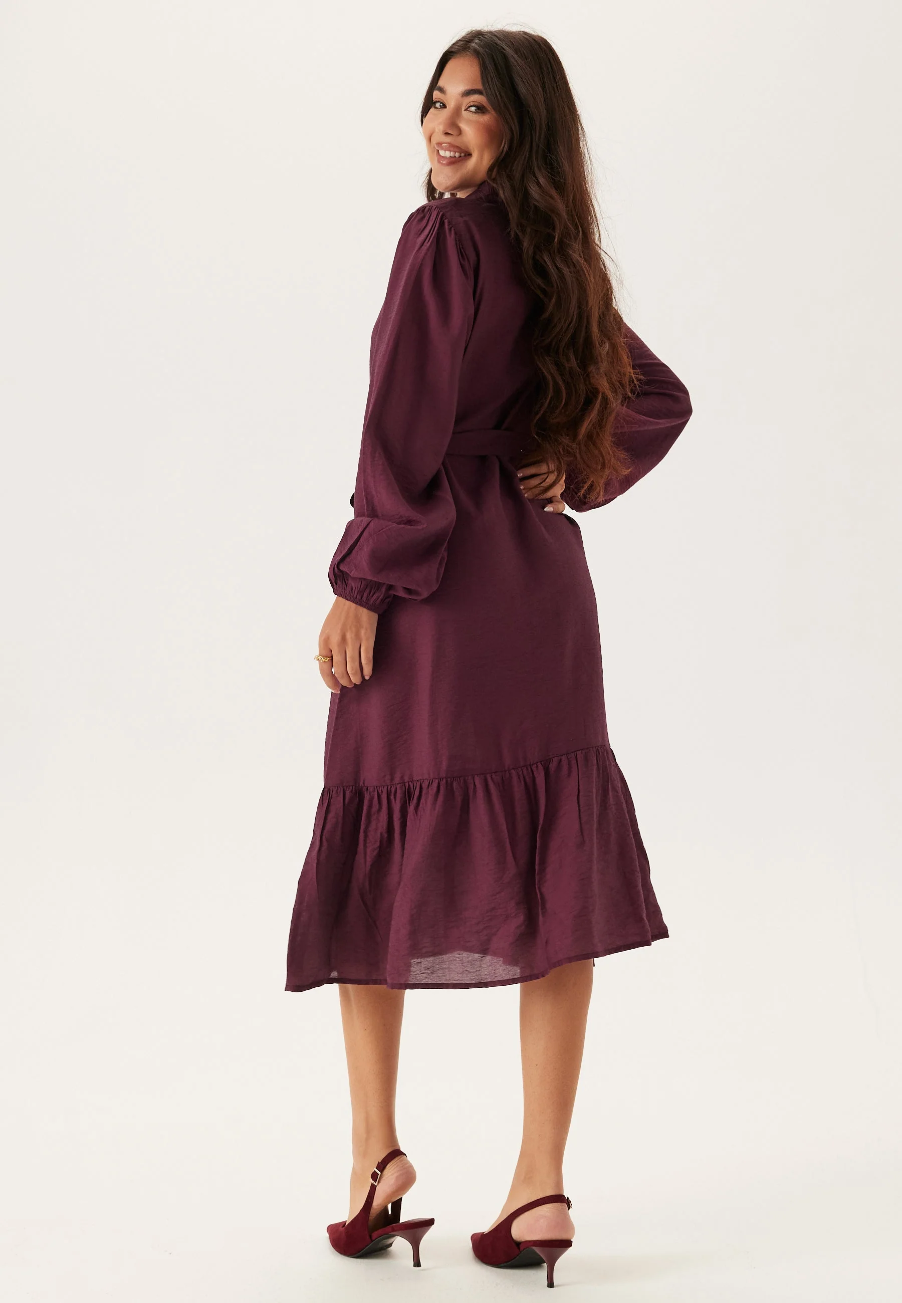 Midi Shirt Dress - Image 2