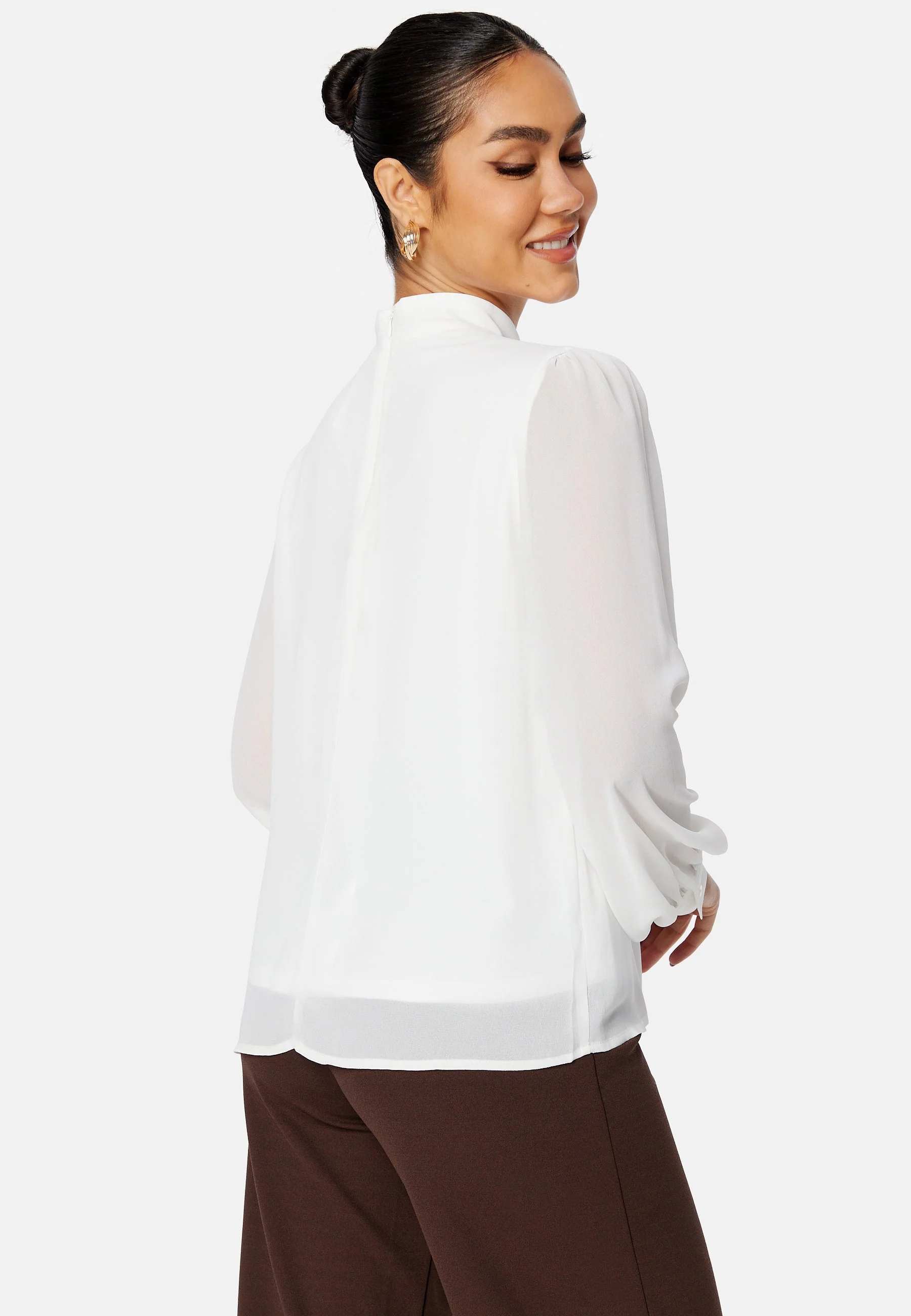 Mila L/S High Neck Top - Image 3