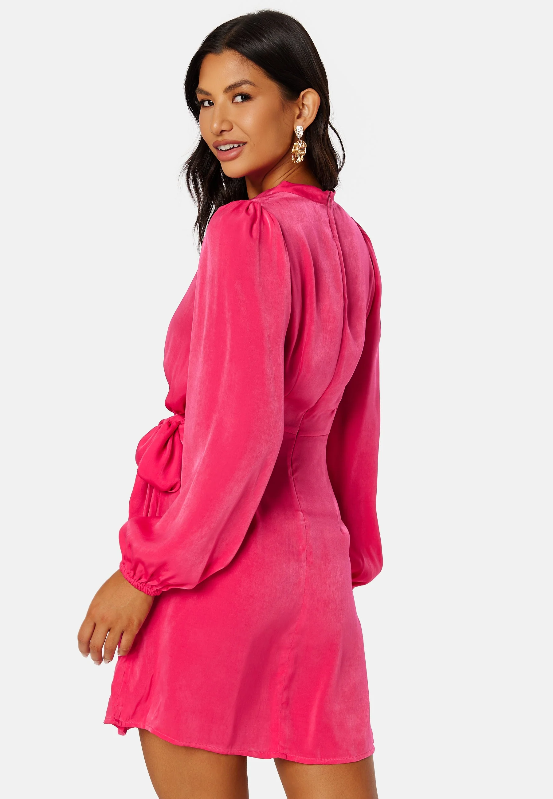 Mille L/S Wrap Dress - Image 3