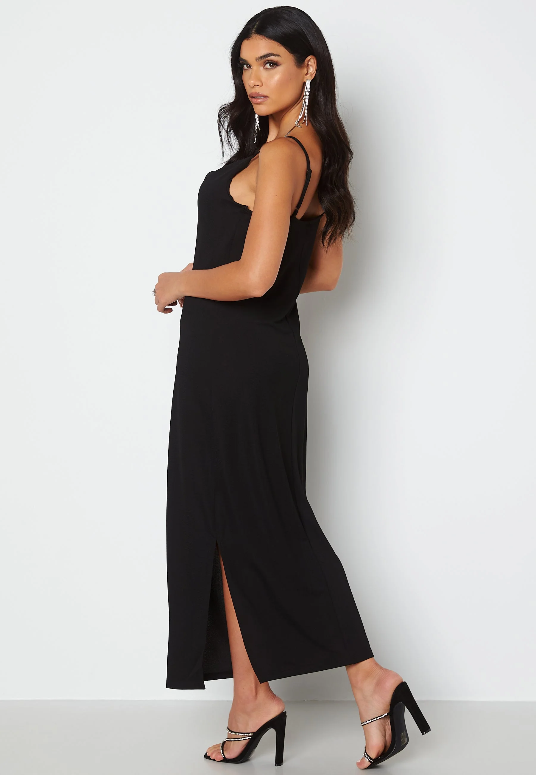 Monna S/L Slit Dress - Image 3