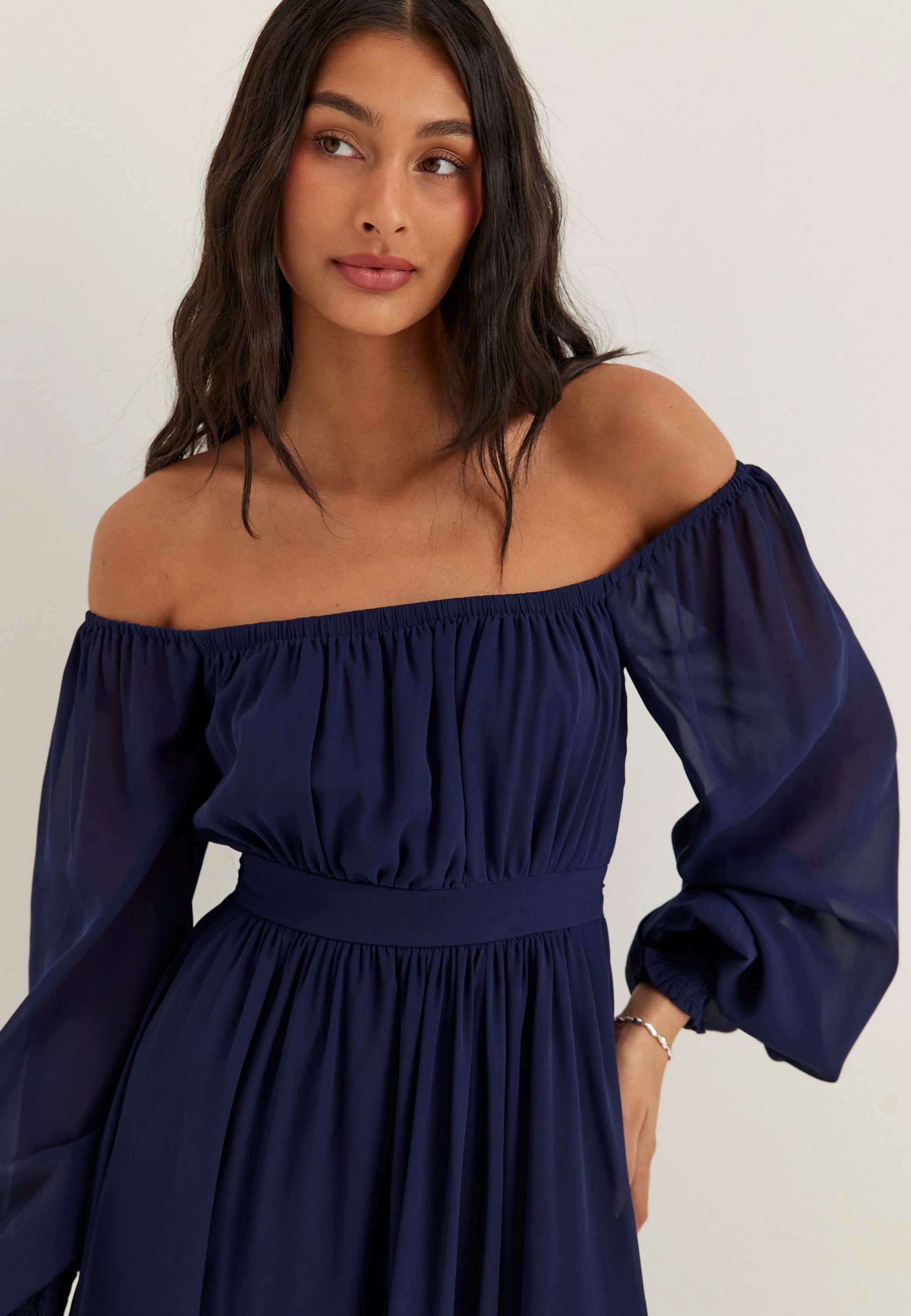 Multi Way Chiffon Maxi Dress - Image 3