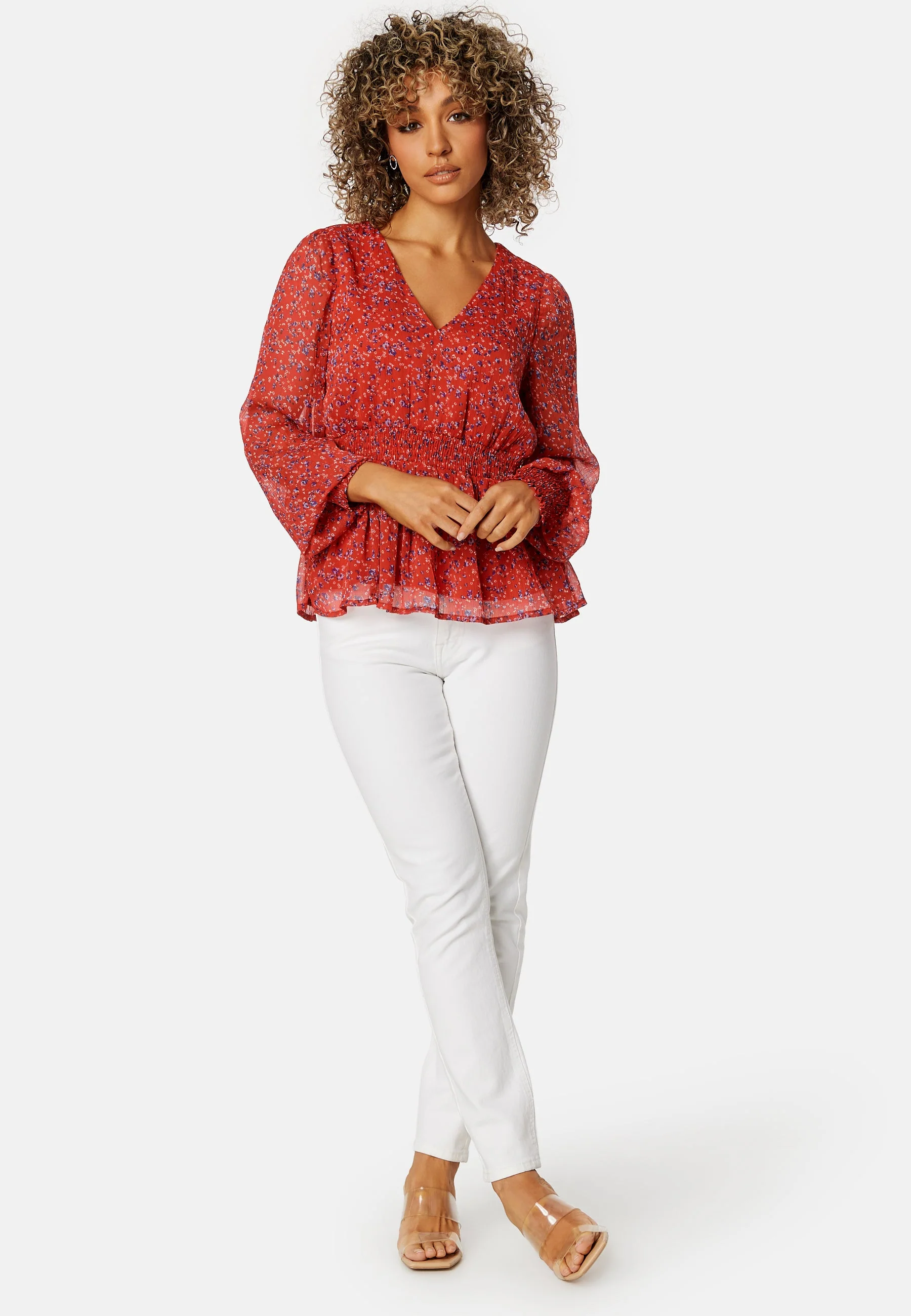 Mynte LS Peplum Top - Image 2