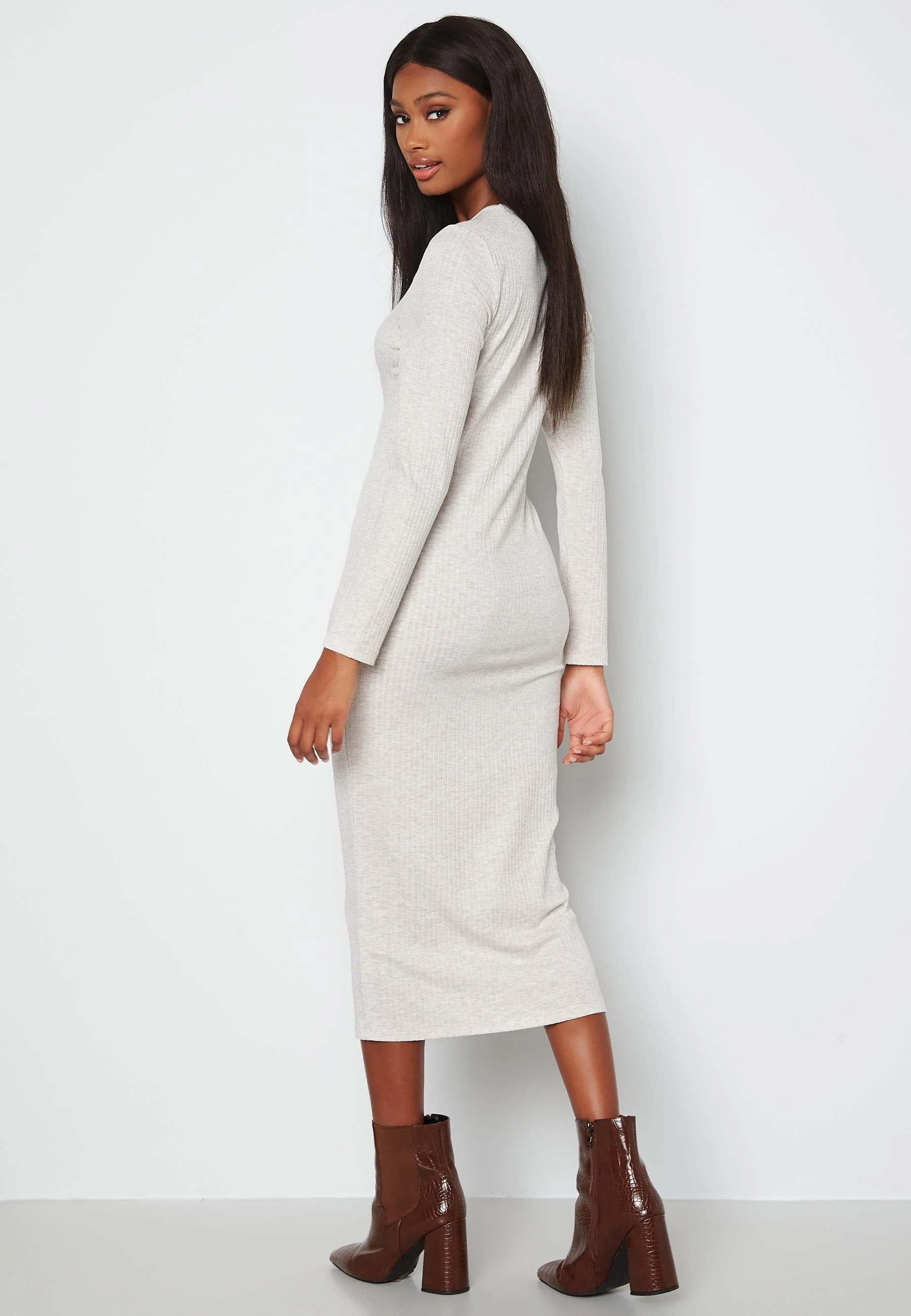 Nella rib dress - Image 2