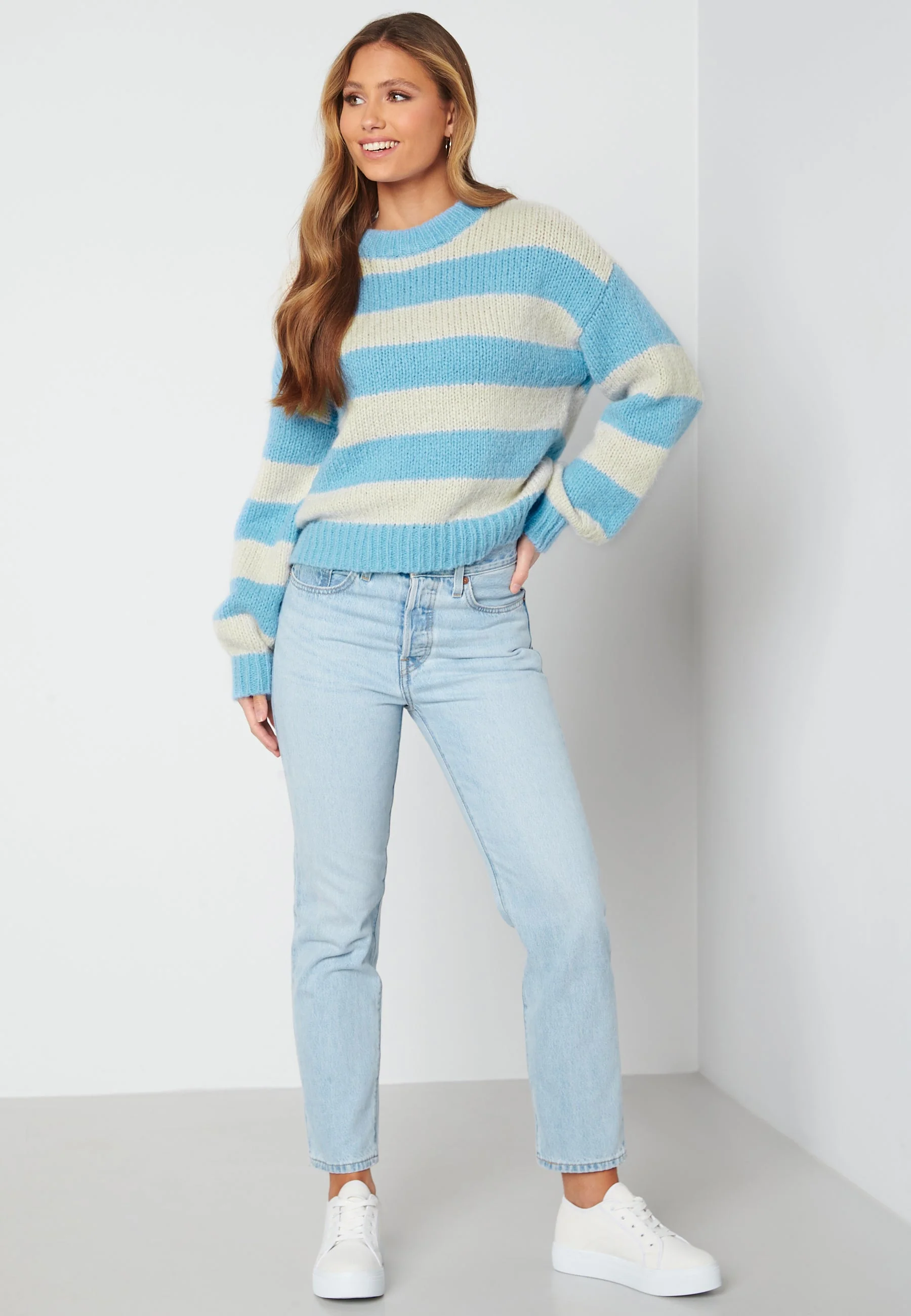 Newwine LS O-Neck Stripe - Image 2