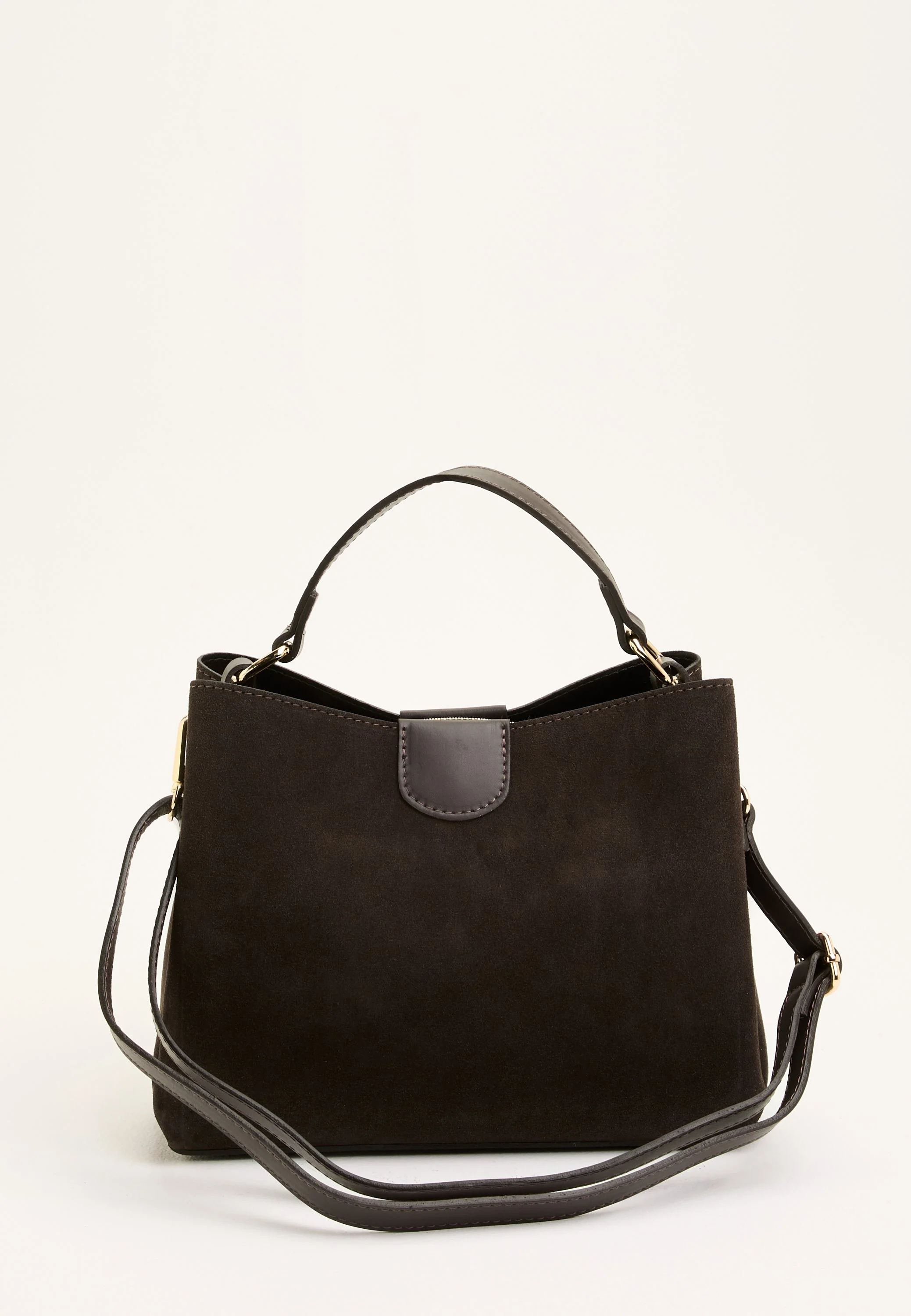 Novara Suede Handbag - Image 5