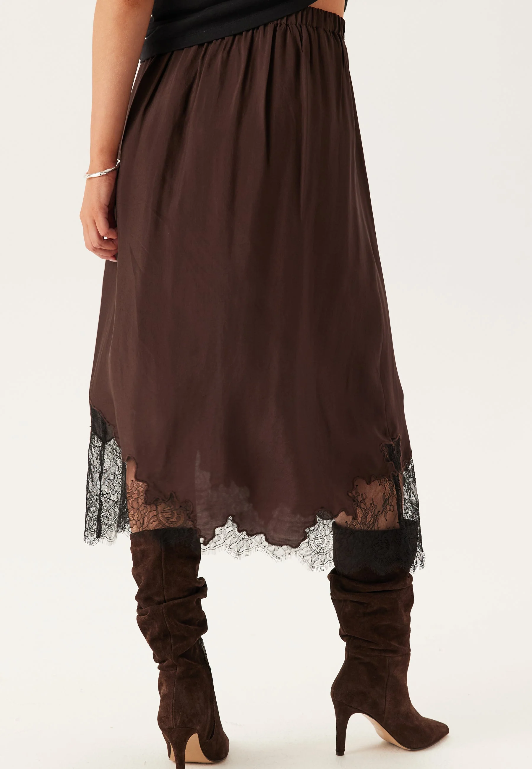 Objdalme Mw Long Lace Skirt - Image 4