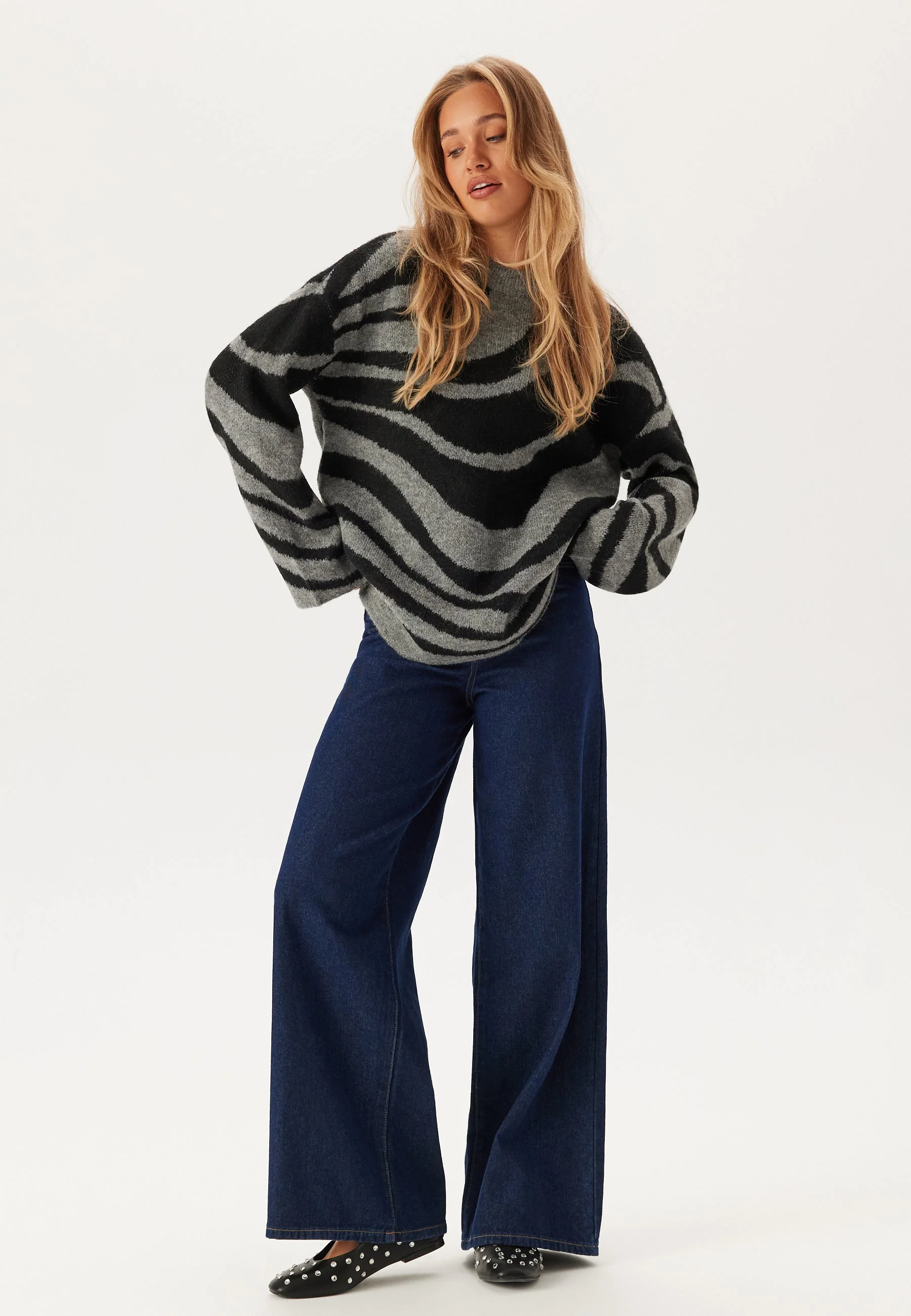 Objdiana Lo L/S KNIT PULLOVER - Image 3