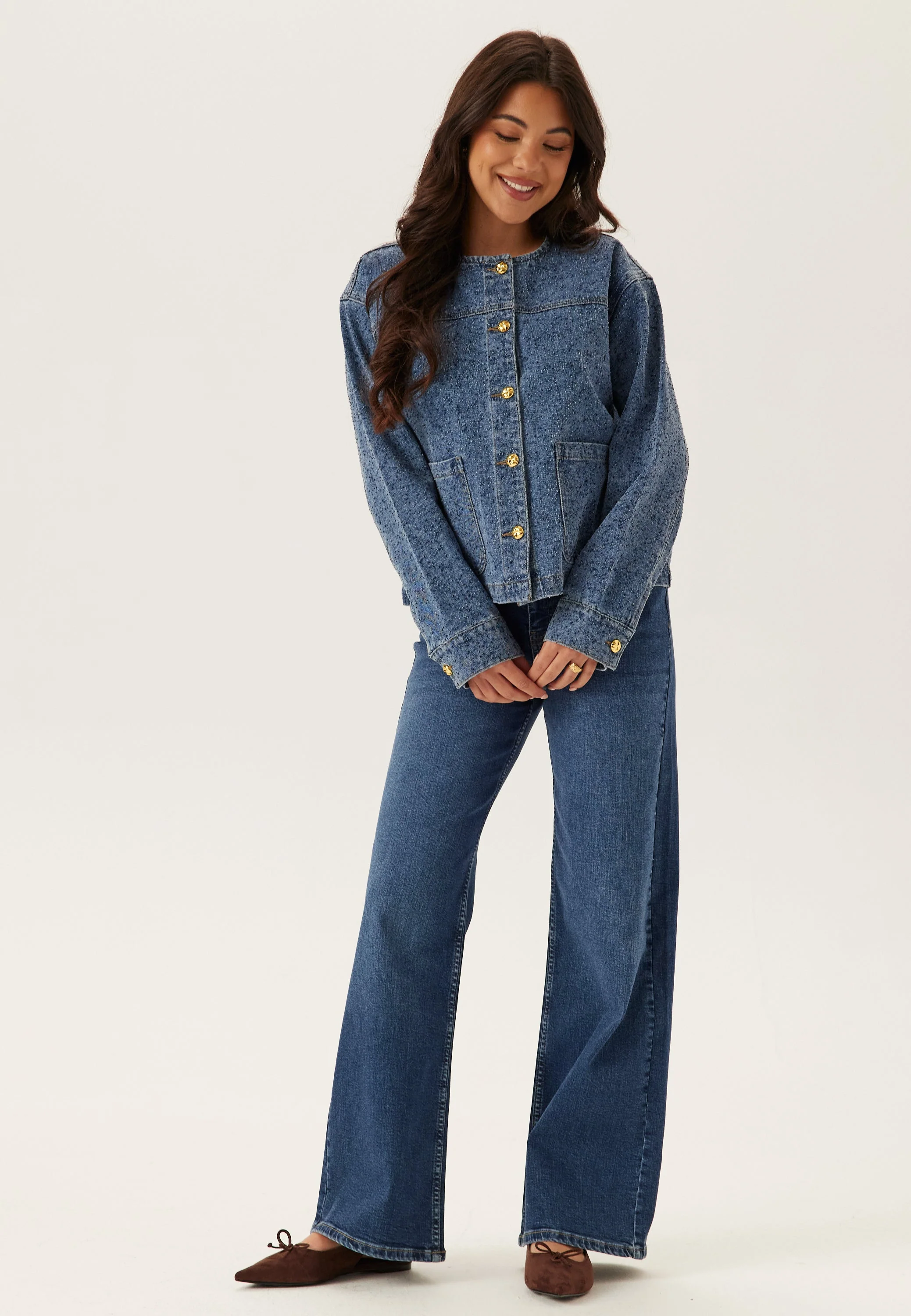 Objfrida L/S RE DENIM JACKET - Image 5