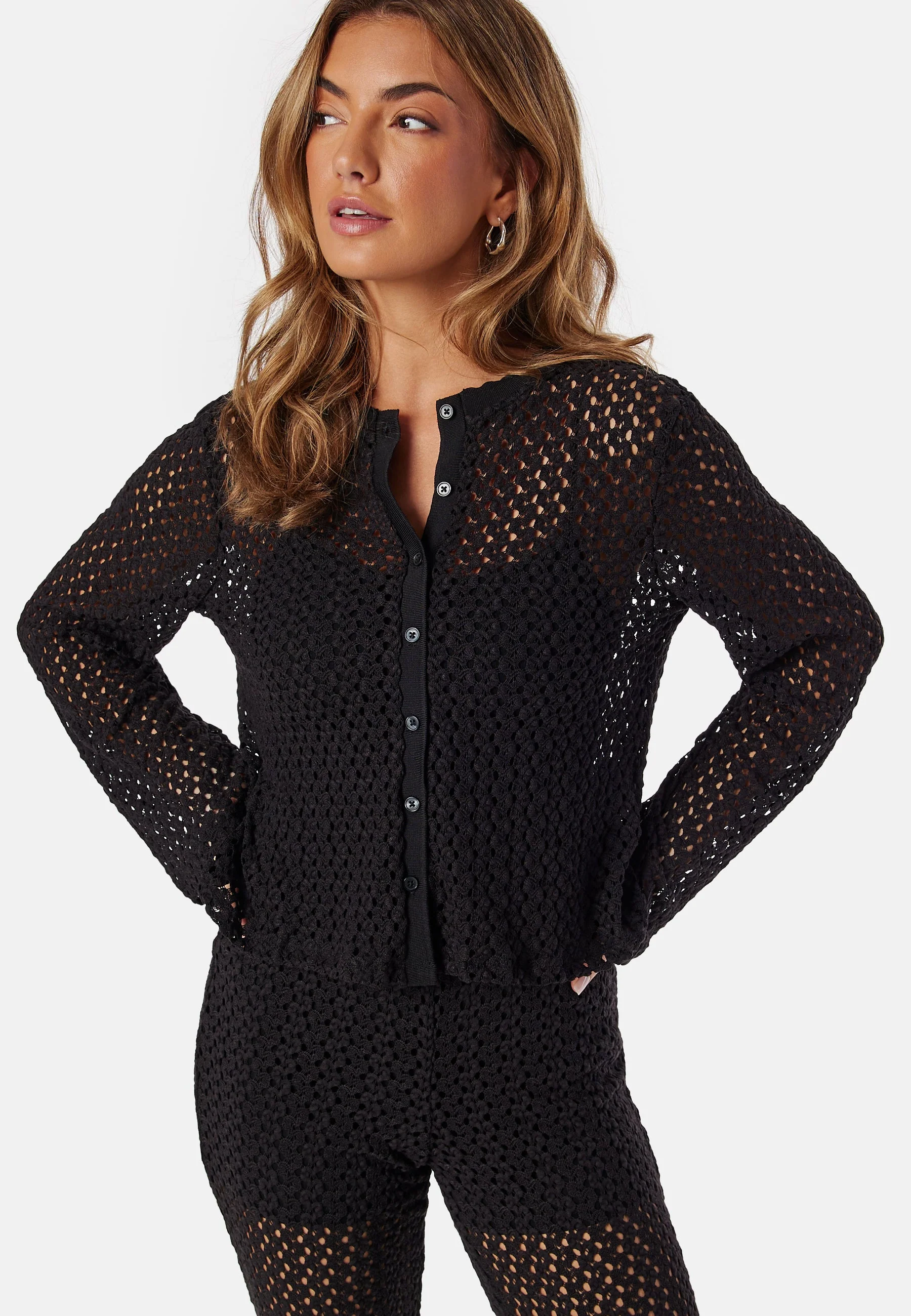 Objhelena L/S CARDIGAN