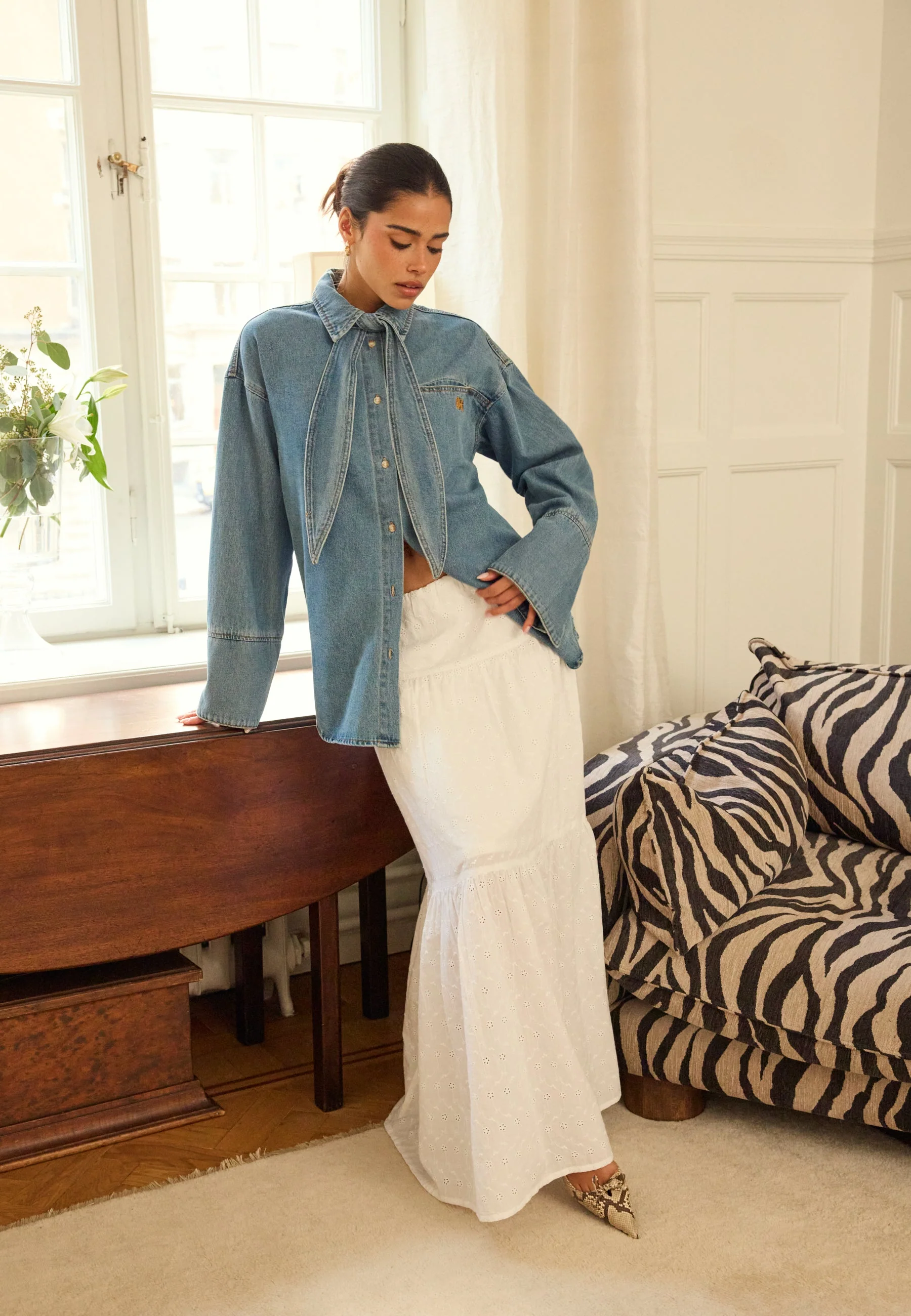 Objneel Lo L/S DENIM SHIRT - Image 7