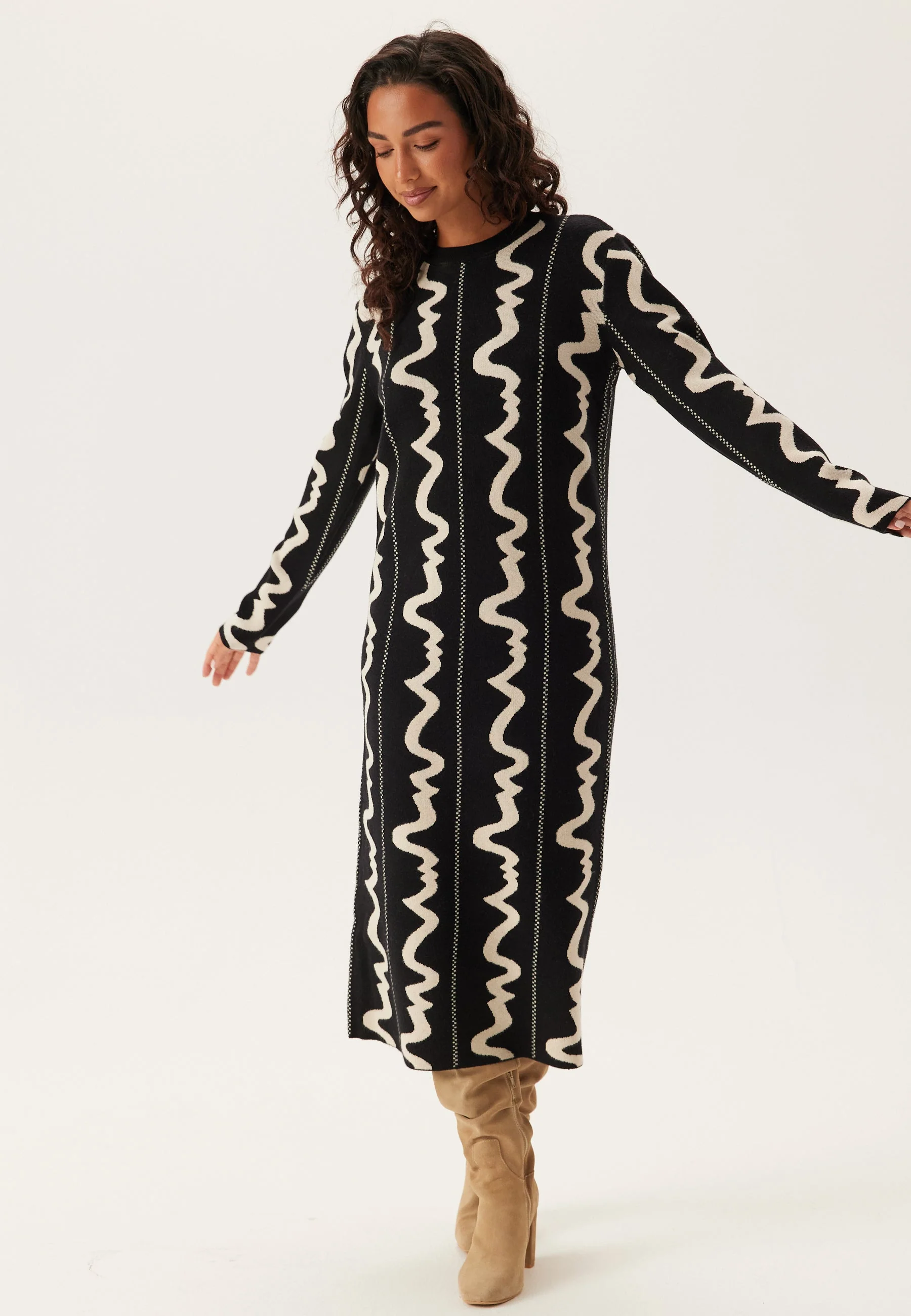 Objray L/S LONG DRESS LONG DRE - Image 2