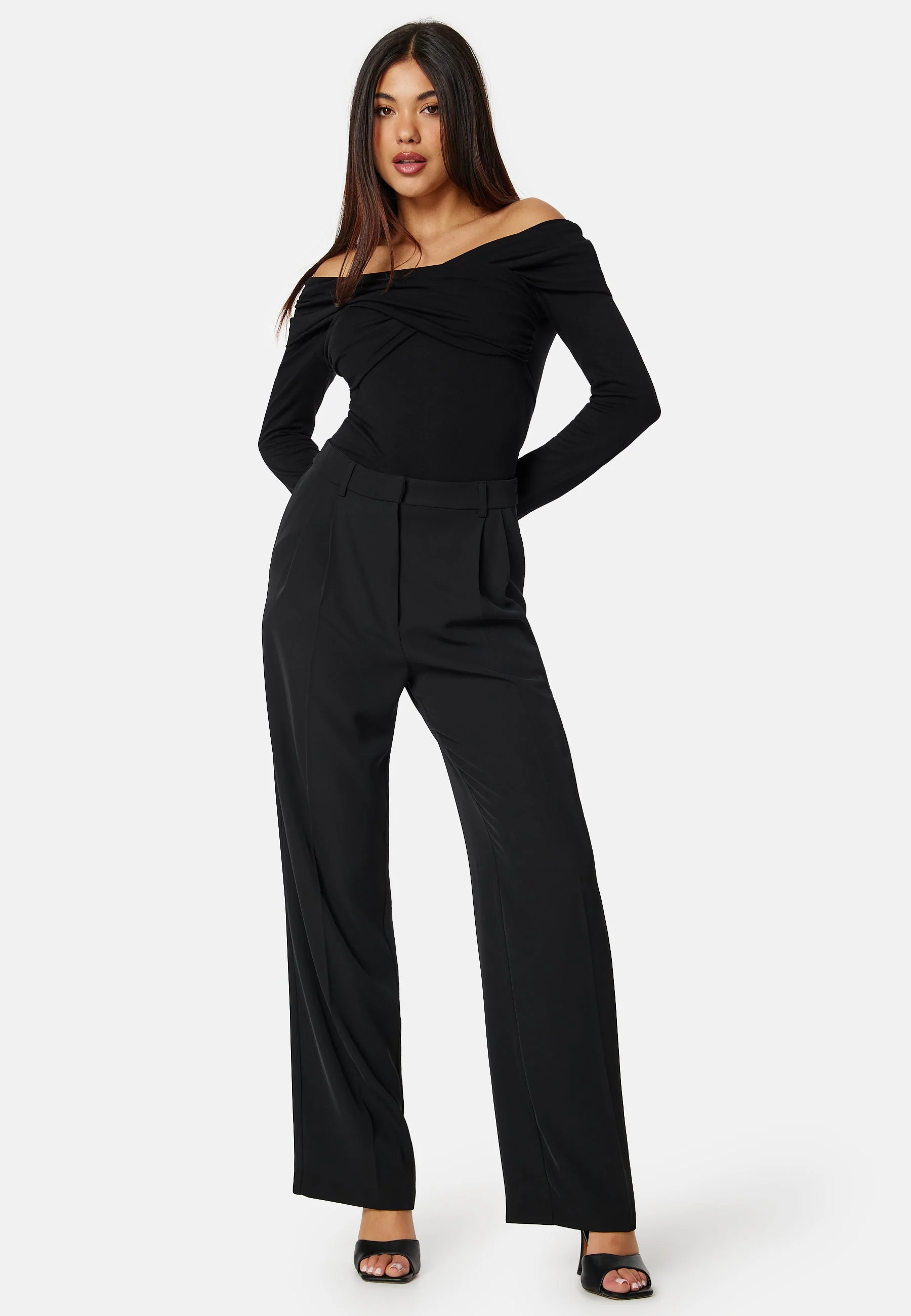 Off Shoulder Long Sleeve Top - Image 2