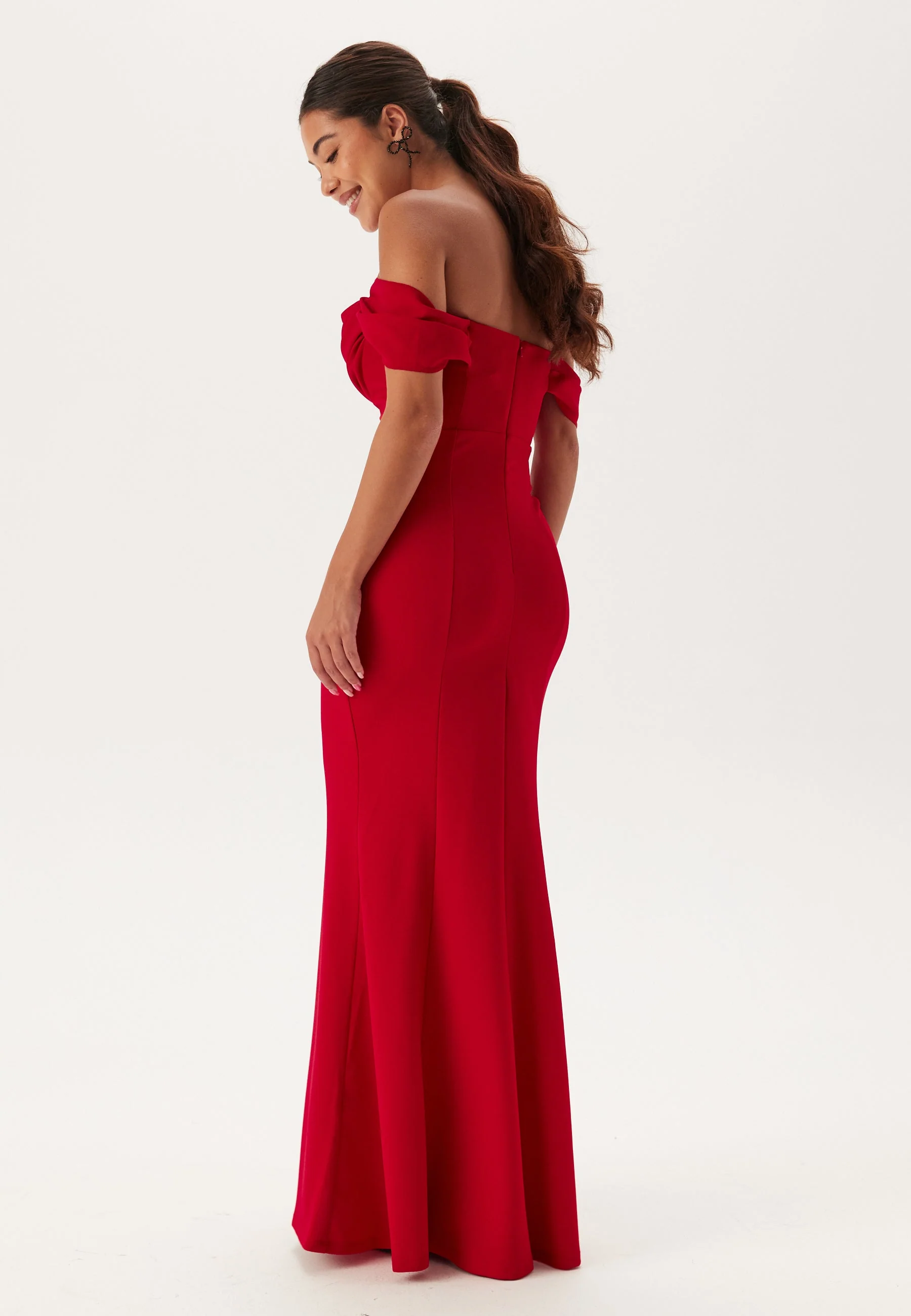 Off Shoulder Maxi Dress - Image 2