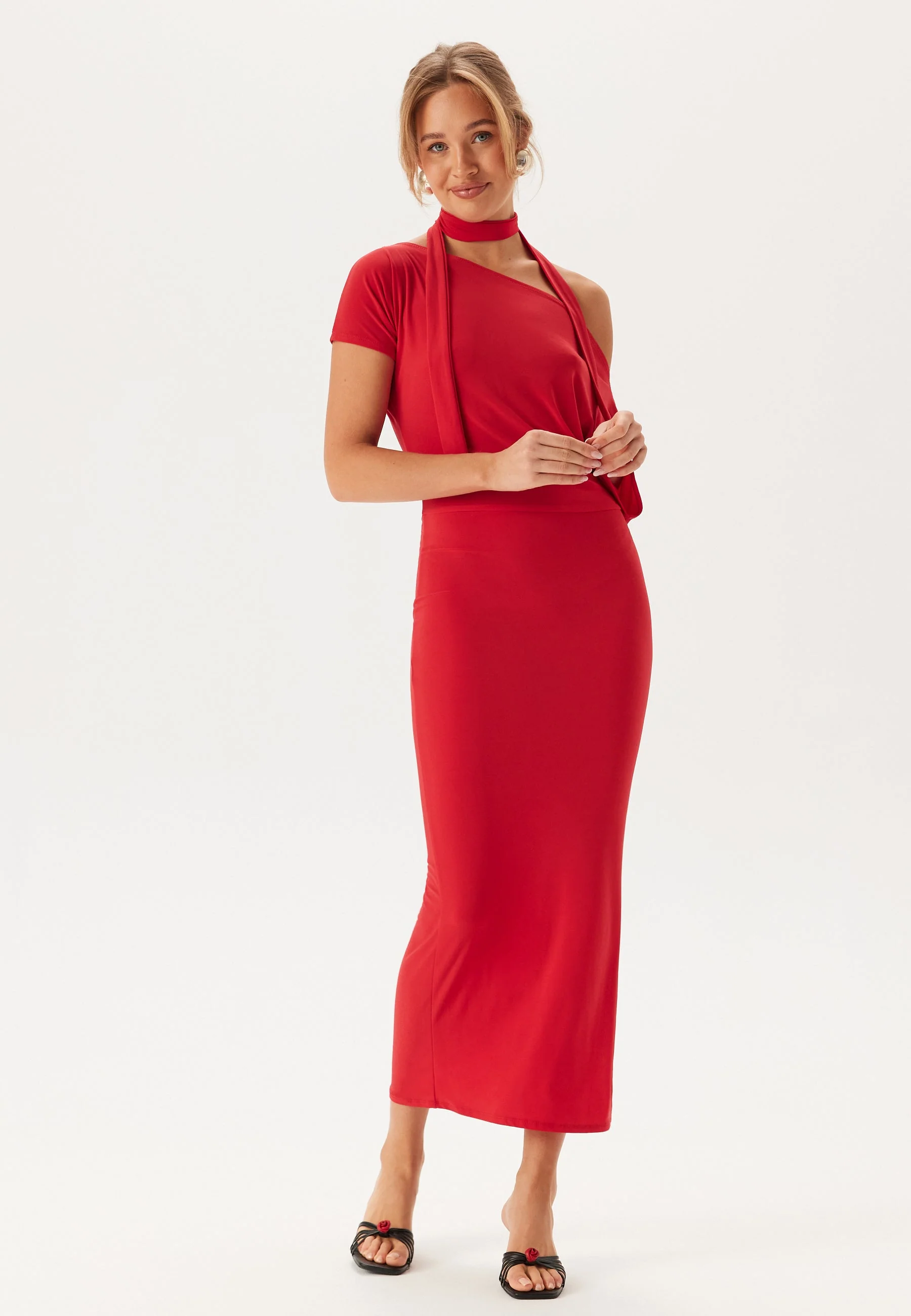 Off Shoulder Midaxi Dress - Image 3