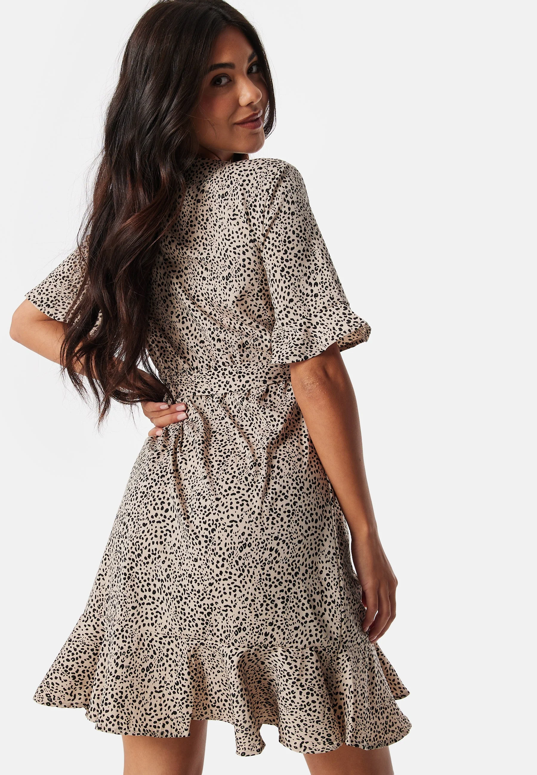 Onl New Olivia Short Wrap Dress - Image 2