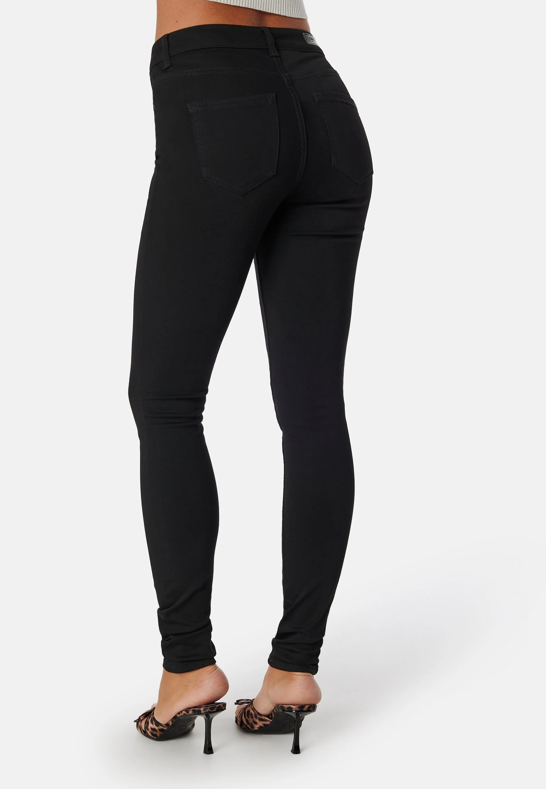 Onlblush Mid Sk 4everblk Dnm - Image 3