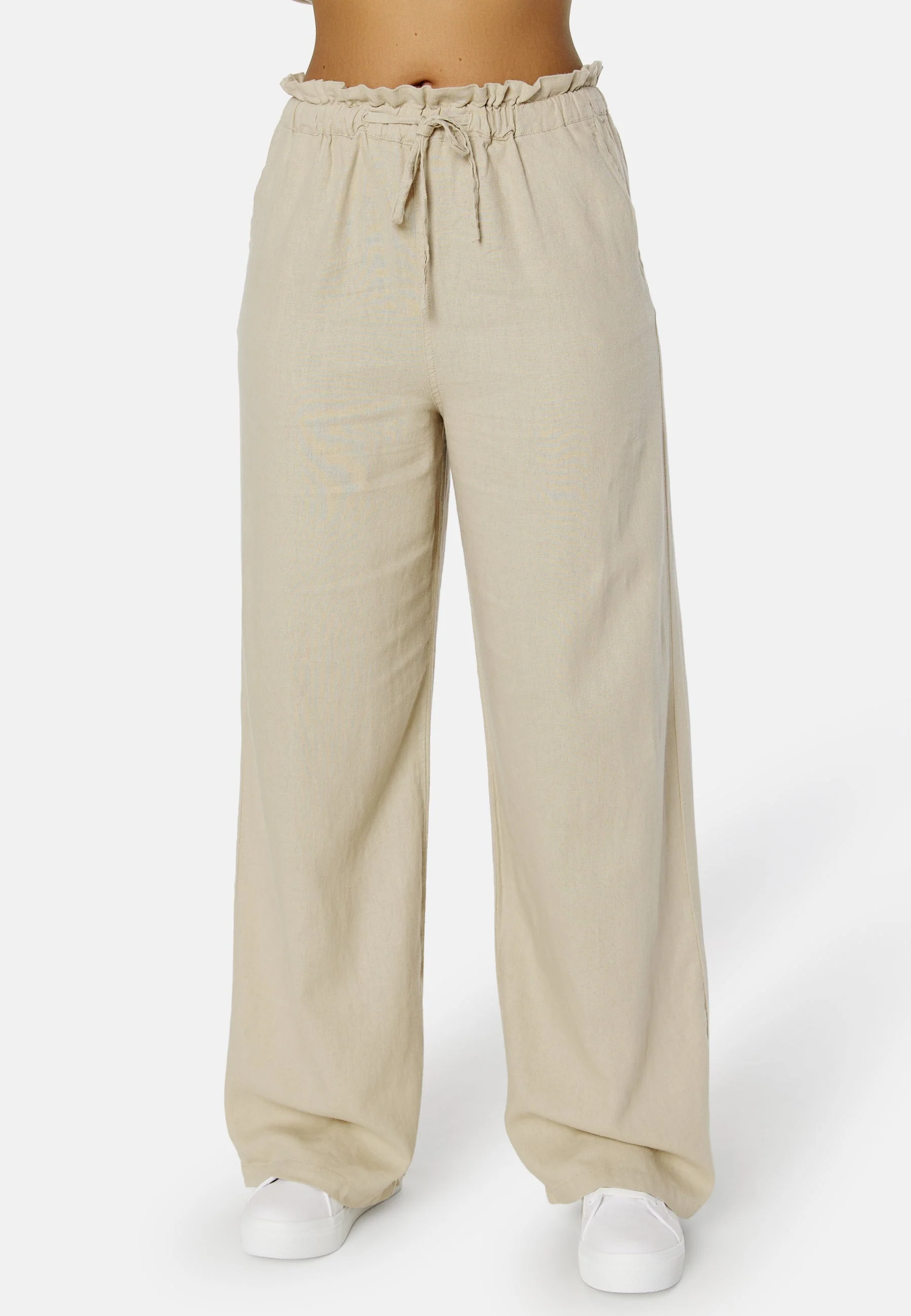 Onlcaro Wide Linen Bl Pant