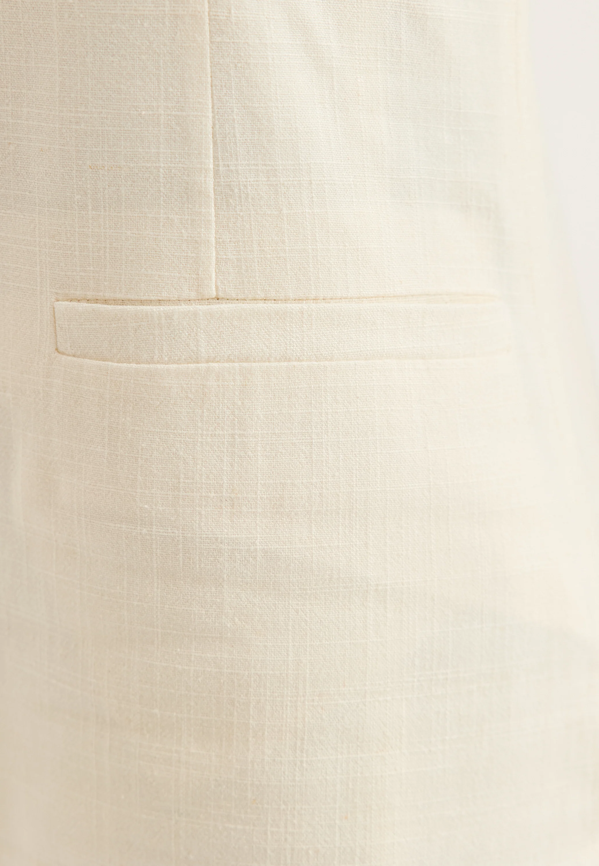 Onldola S/L LINEN BL WAISTCOAT - Image 5