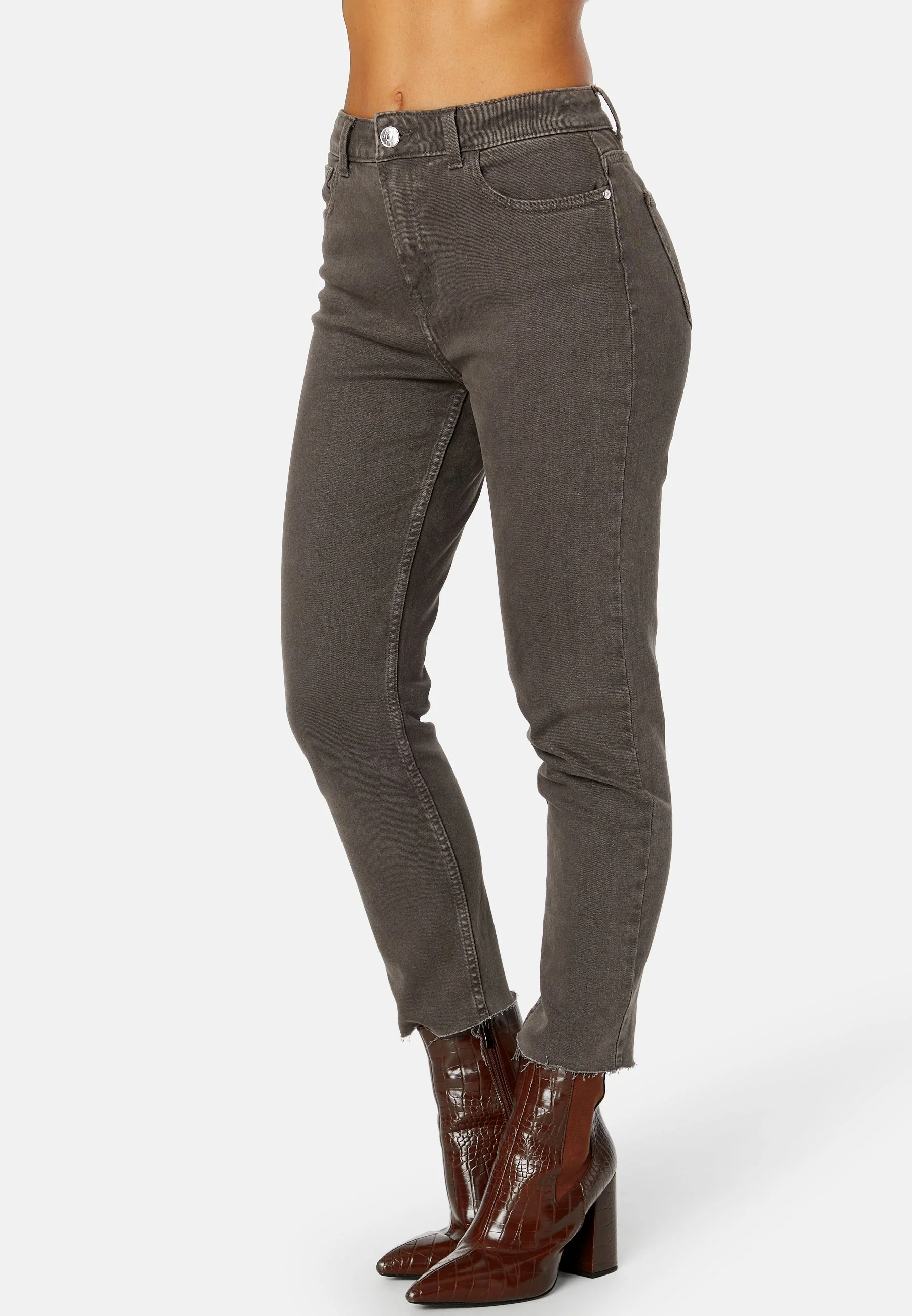 Onlemily Life HW Raw Jeans - Image 3