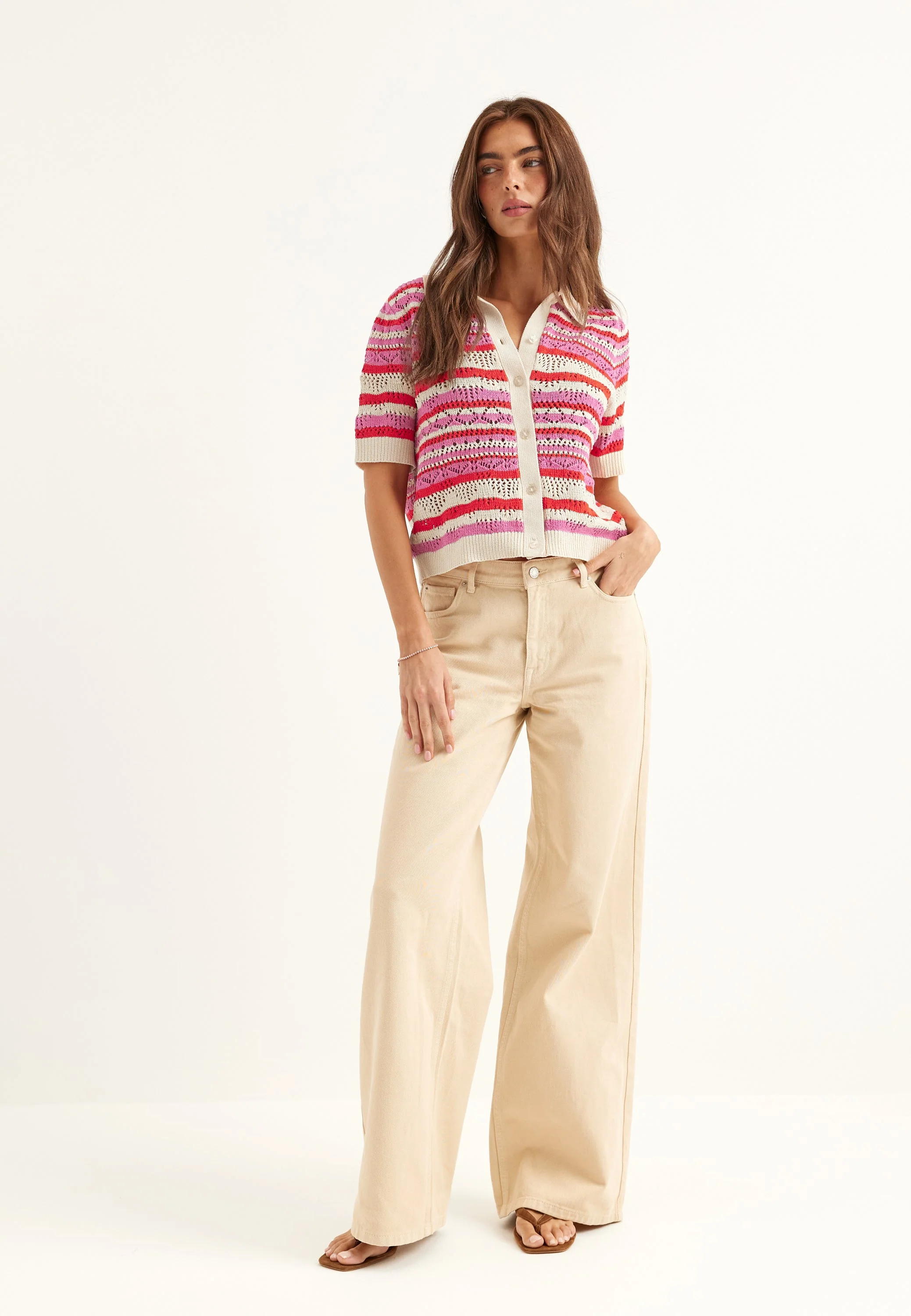 Onllula Polo S/S CARDIGAN KNT - Image 3